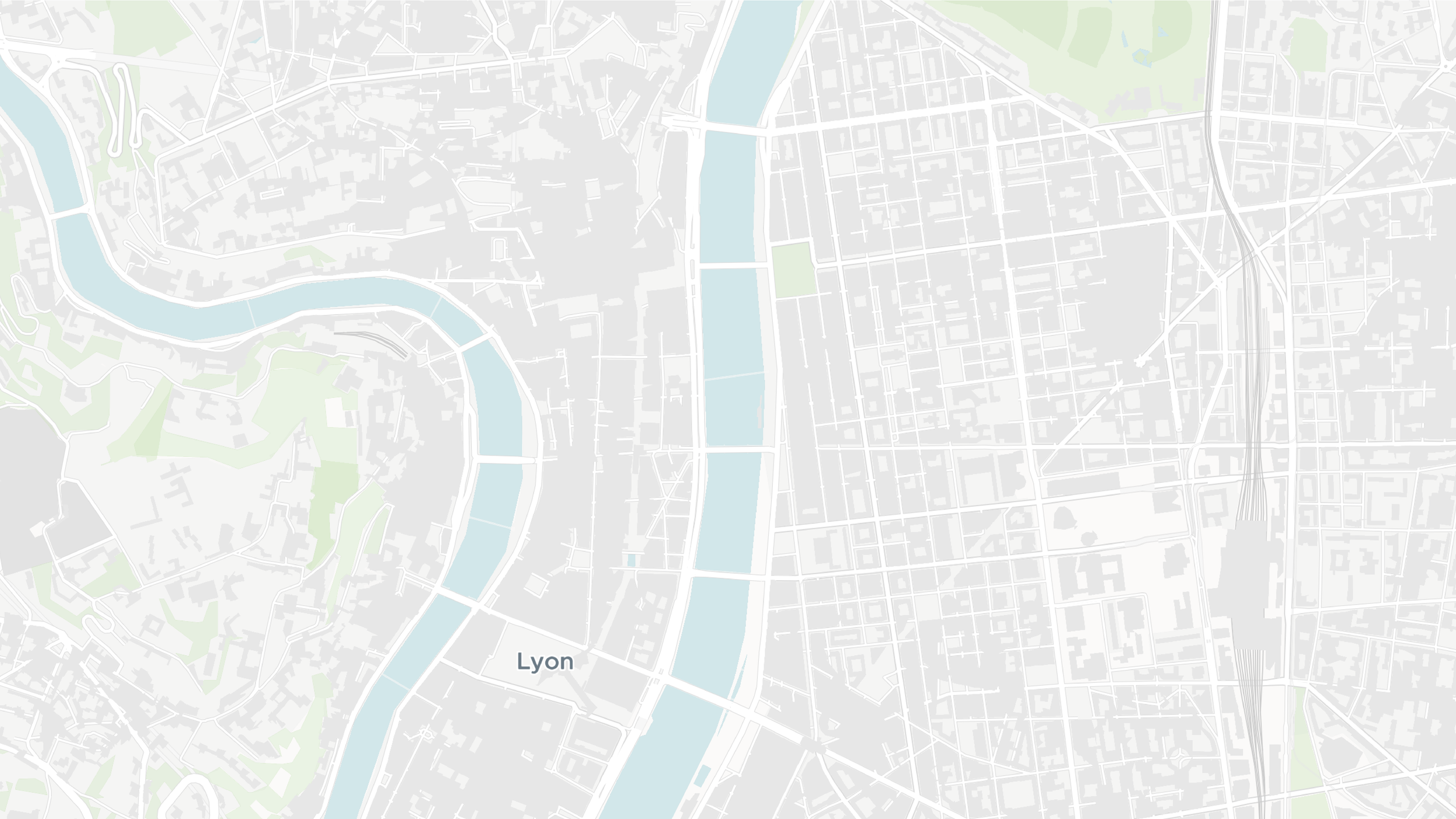 Carte de Lyon