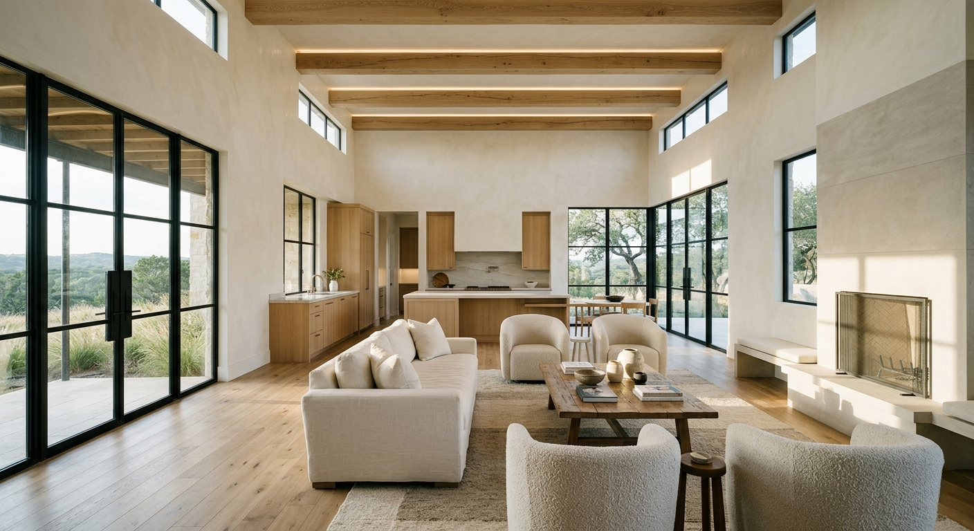 Luxury custom home in the Texas Hill Country by Riverbend Hill Country Homes