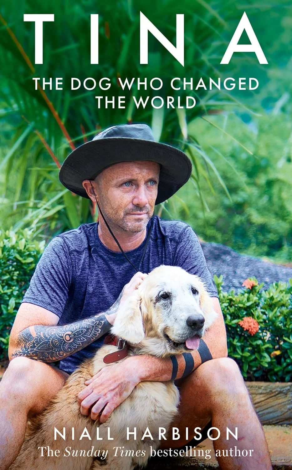 The cover of Tina: The Dog Who Changed the World by Niall Harbison