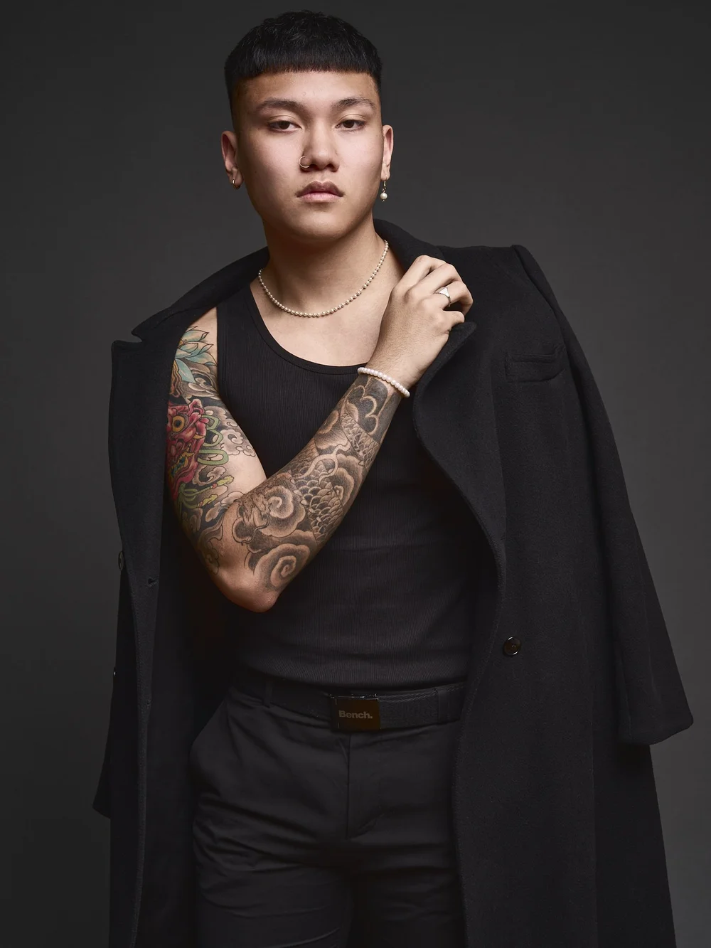Bench menswear fashion campaign low key studio