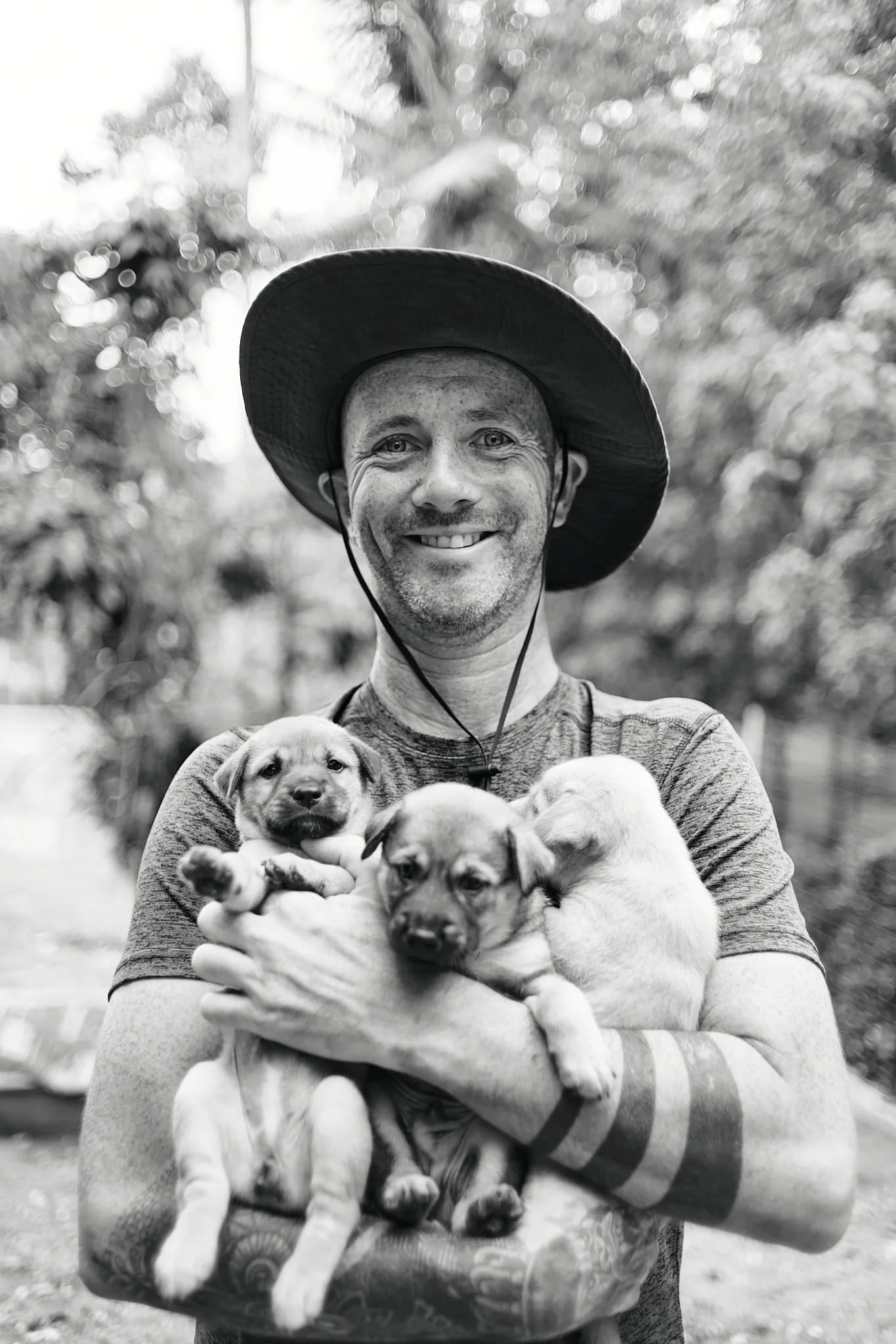 Niall Harbison Happy Doggo campaign portrait