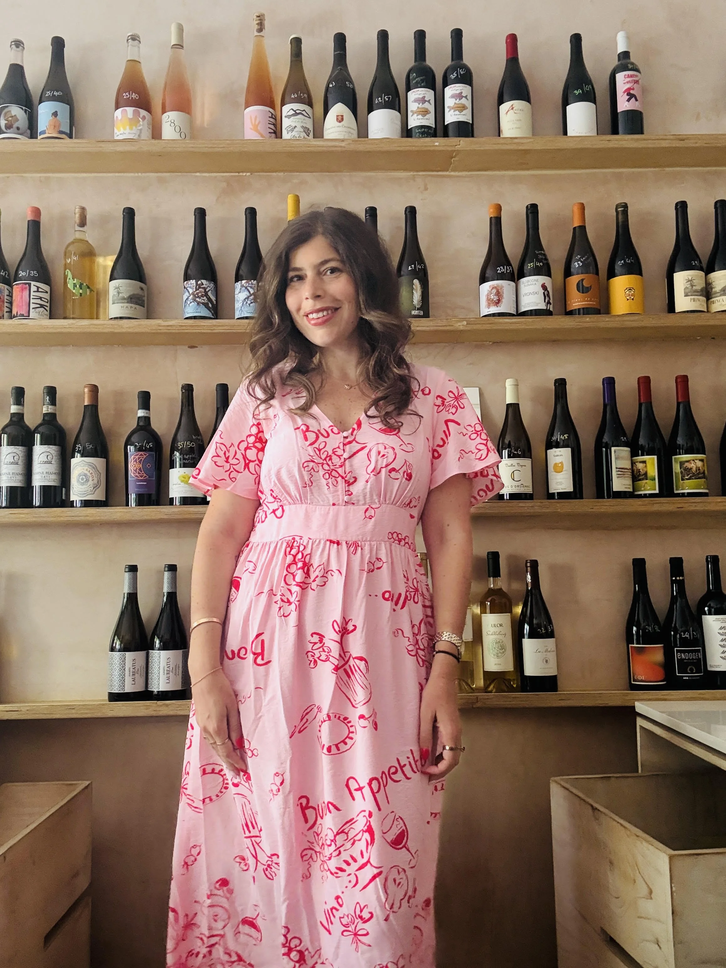 The hen party tasting at Feminist Wine Bar