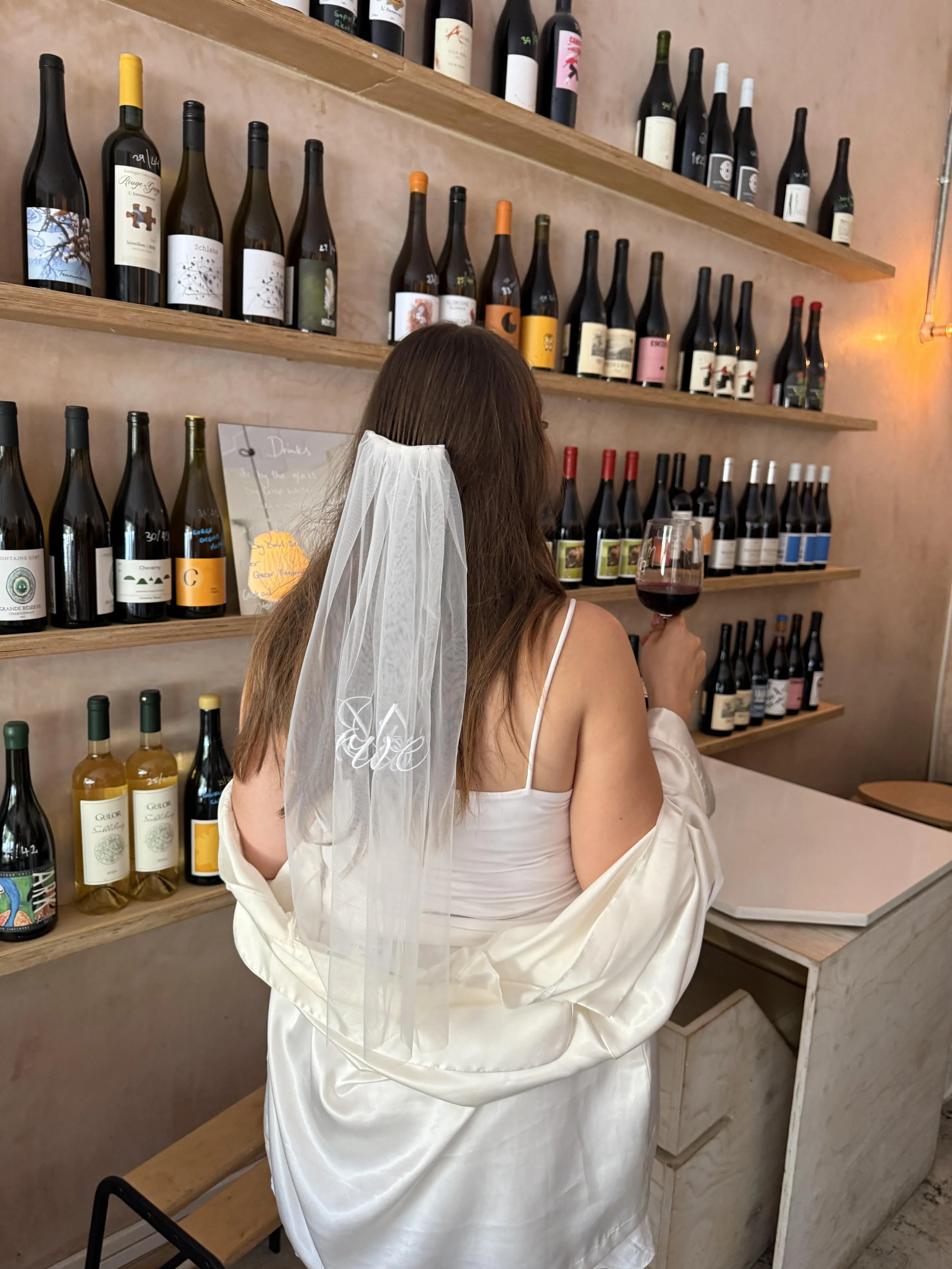 Guests at the hen party tasting with Feminist Wine Bar
