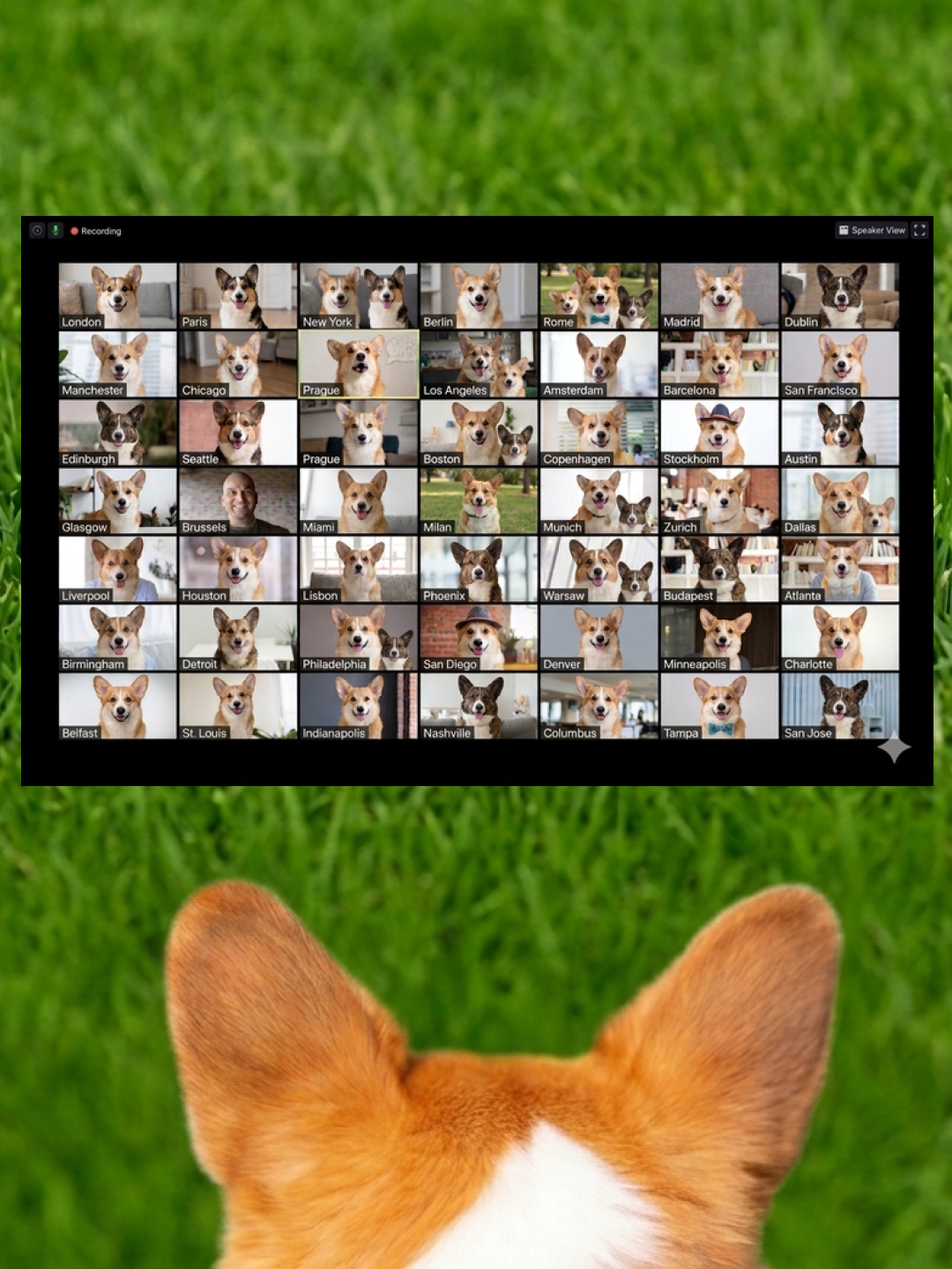World Corgi Zoom-ies 2026 – Gallery view of participating corgis from cities worldwide