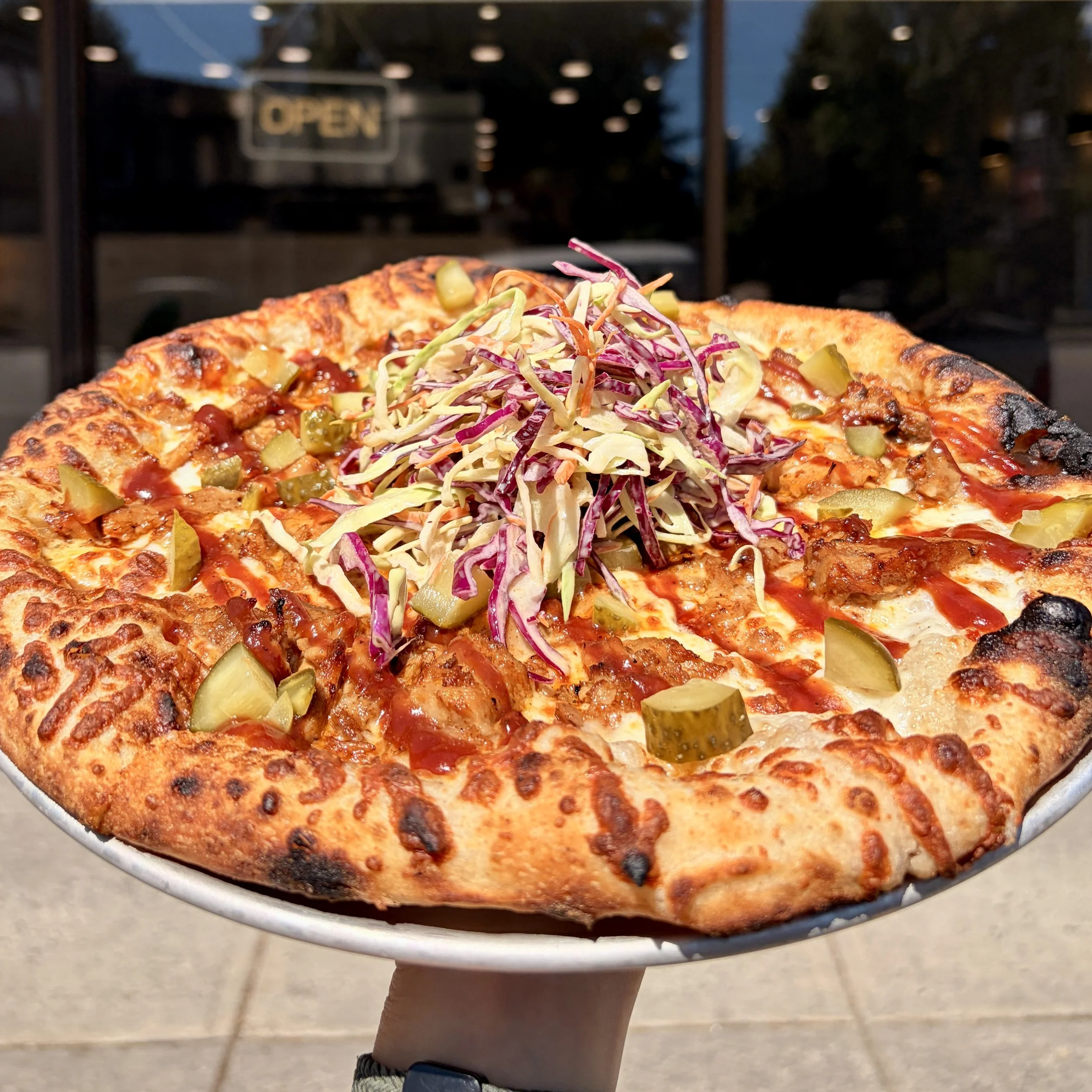BBQ Pulled Pork Pizza — July feature