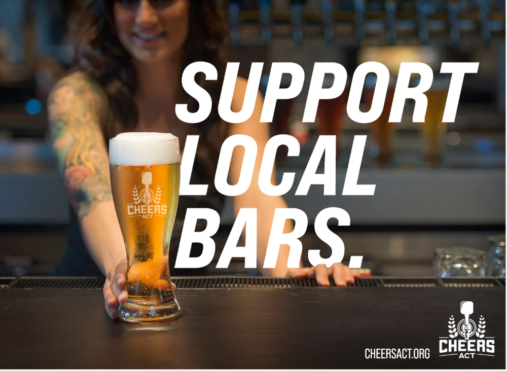 Graphic representing the CHEERS Act.