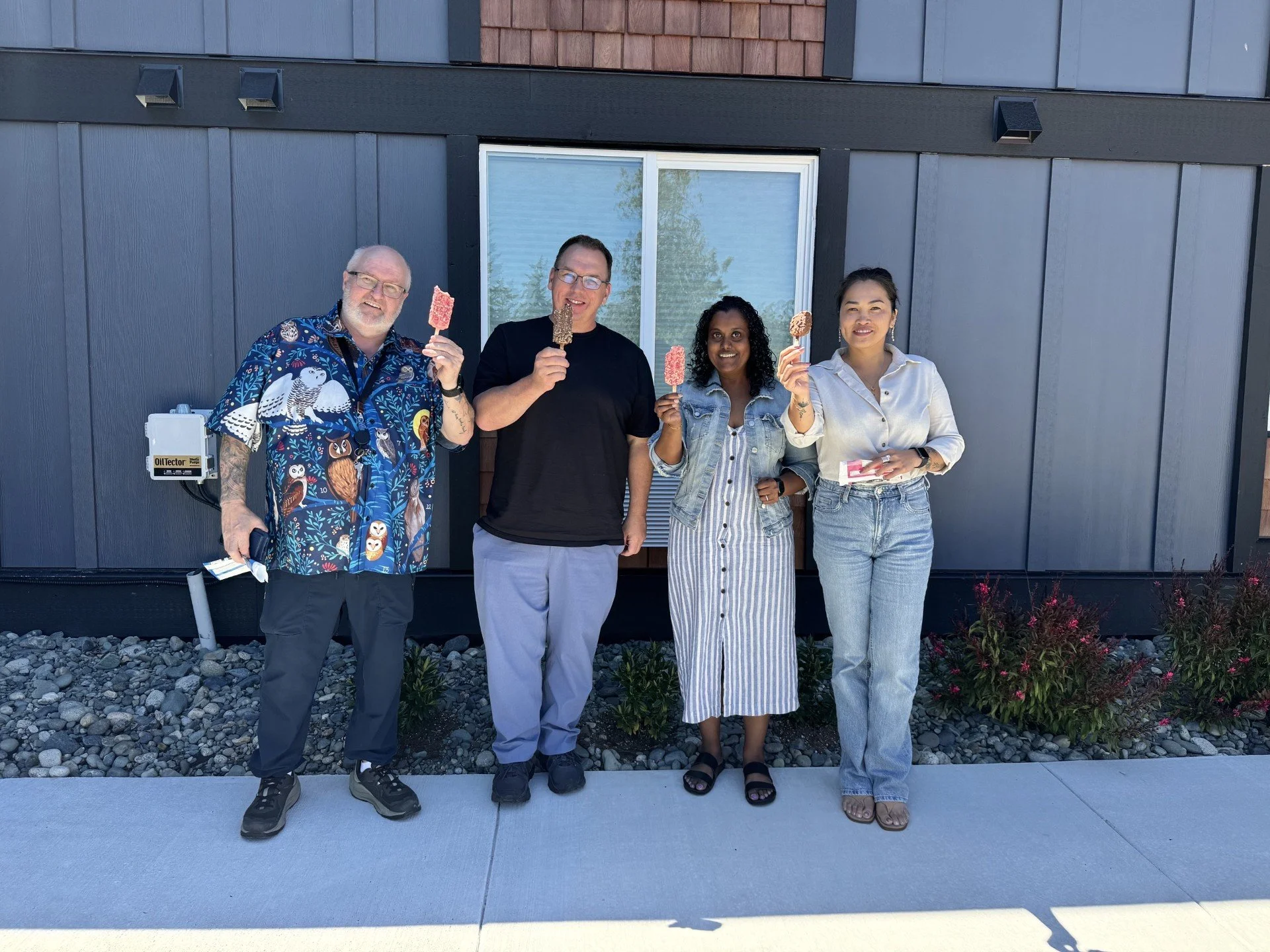 CONNECT Saanich Peninsula team enjoying the day together
