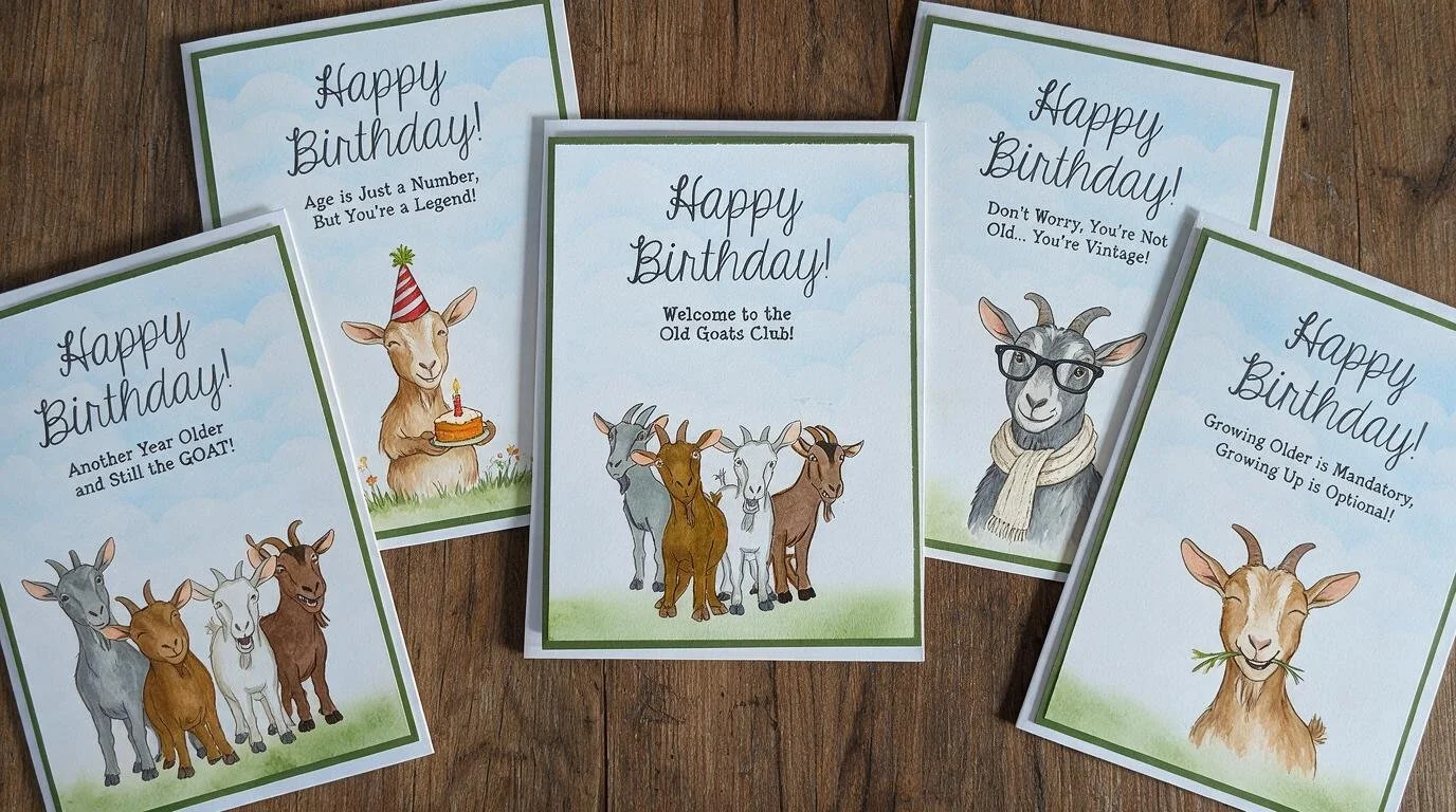 Handmade greeting cards
