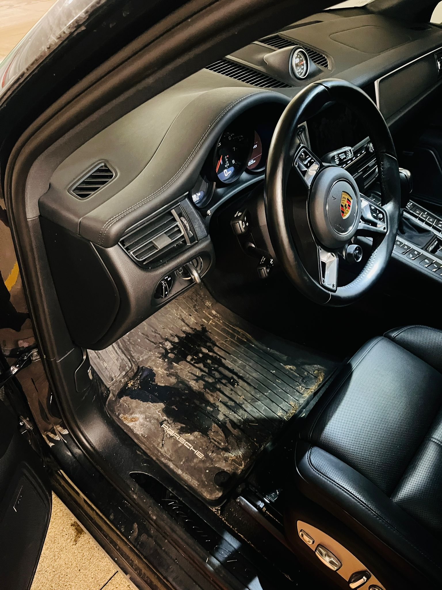 Interior Before Cleaning