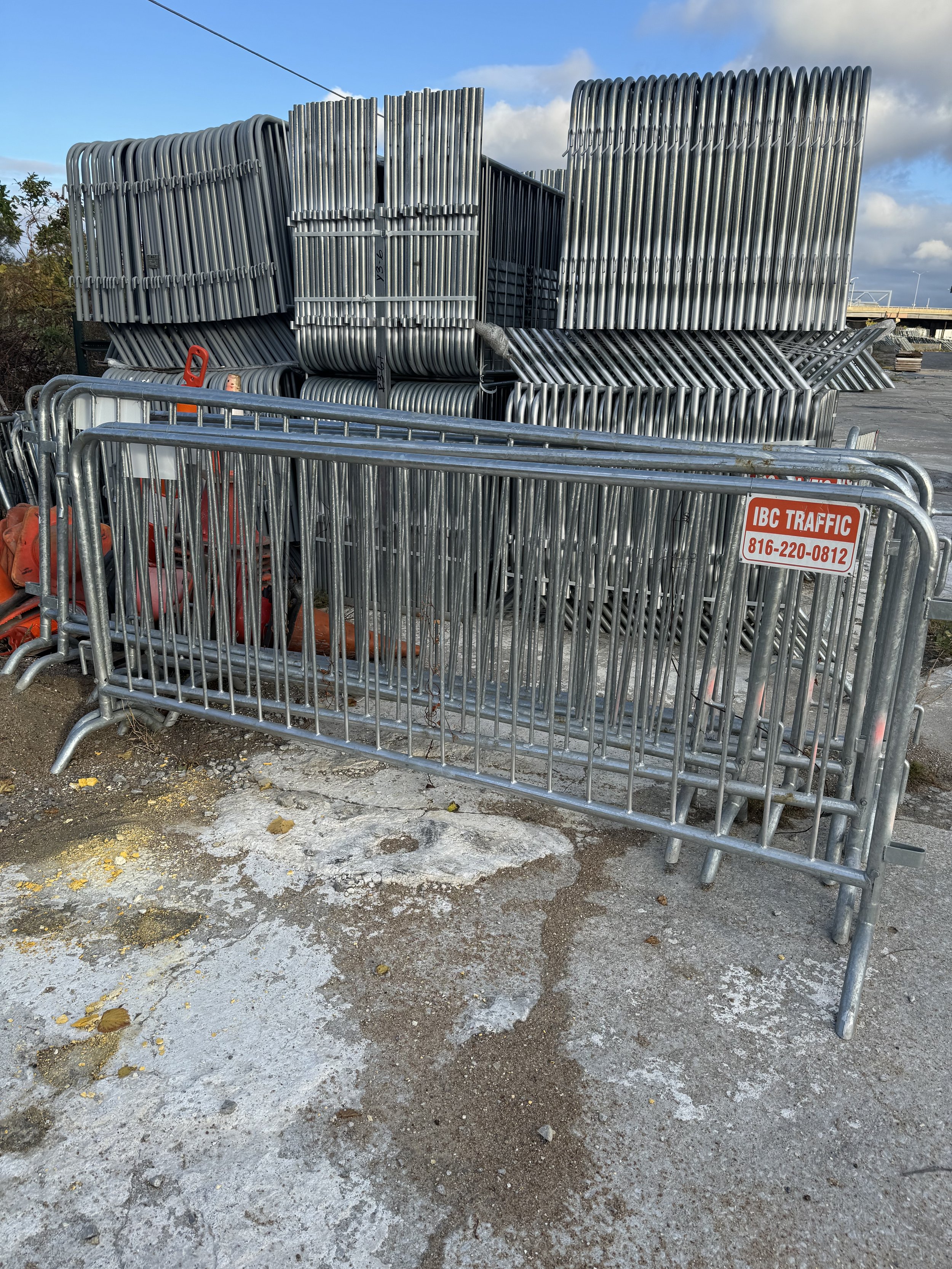 Construction & Pedestrian Fence Photo