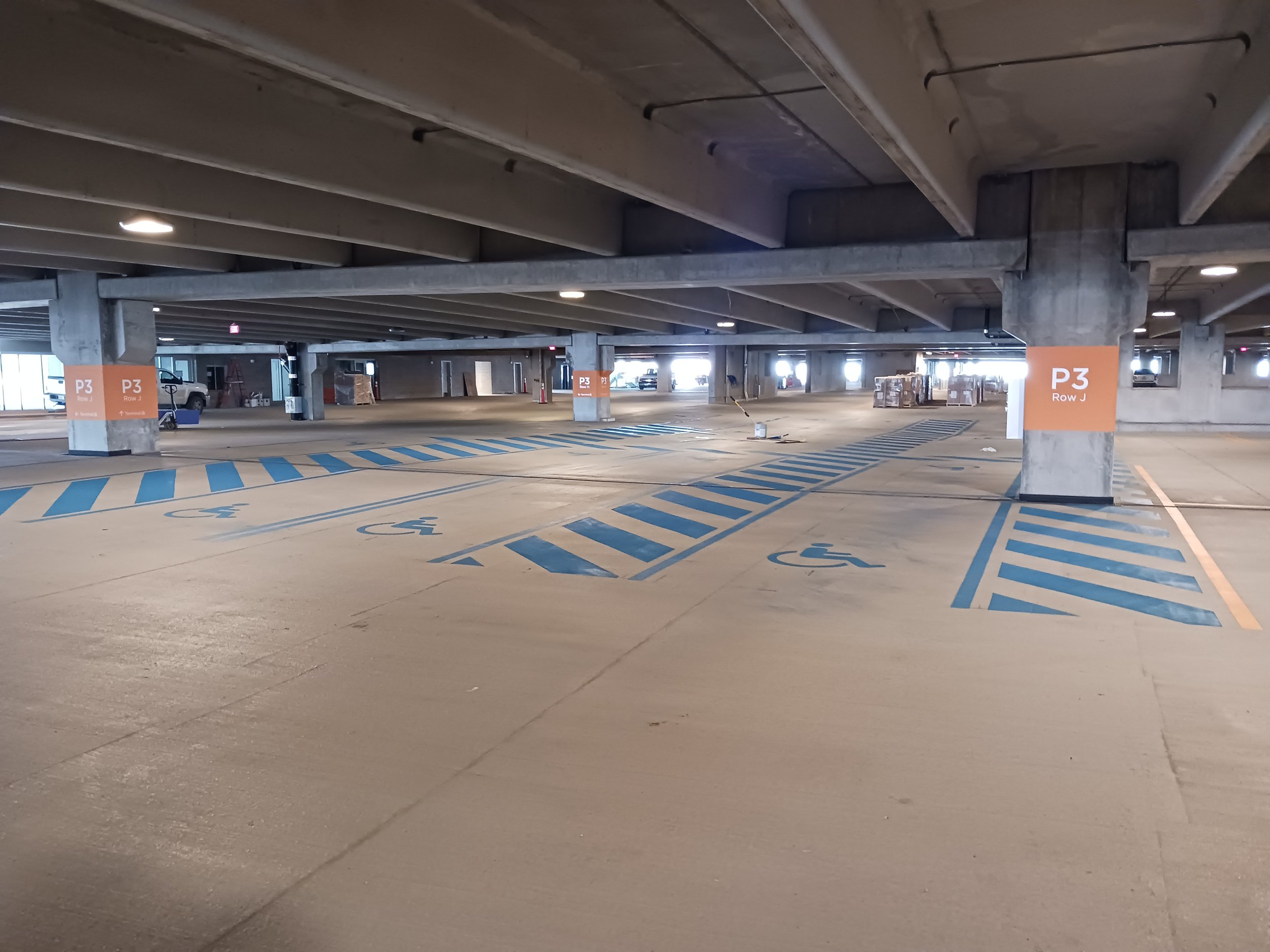 ADA Pavement Marking Photo