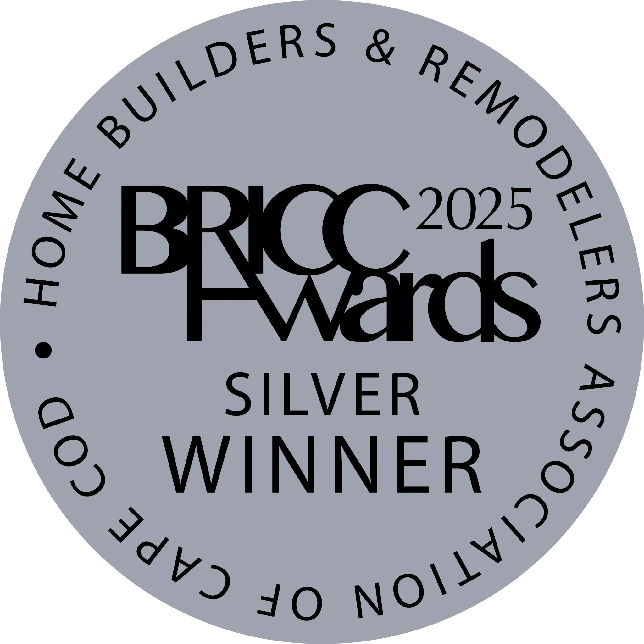 BRICC Awards 2025 Silver Winner — Home Builders & Remodelers Association of Cape Cod