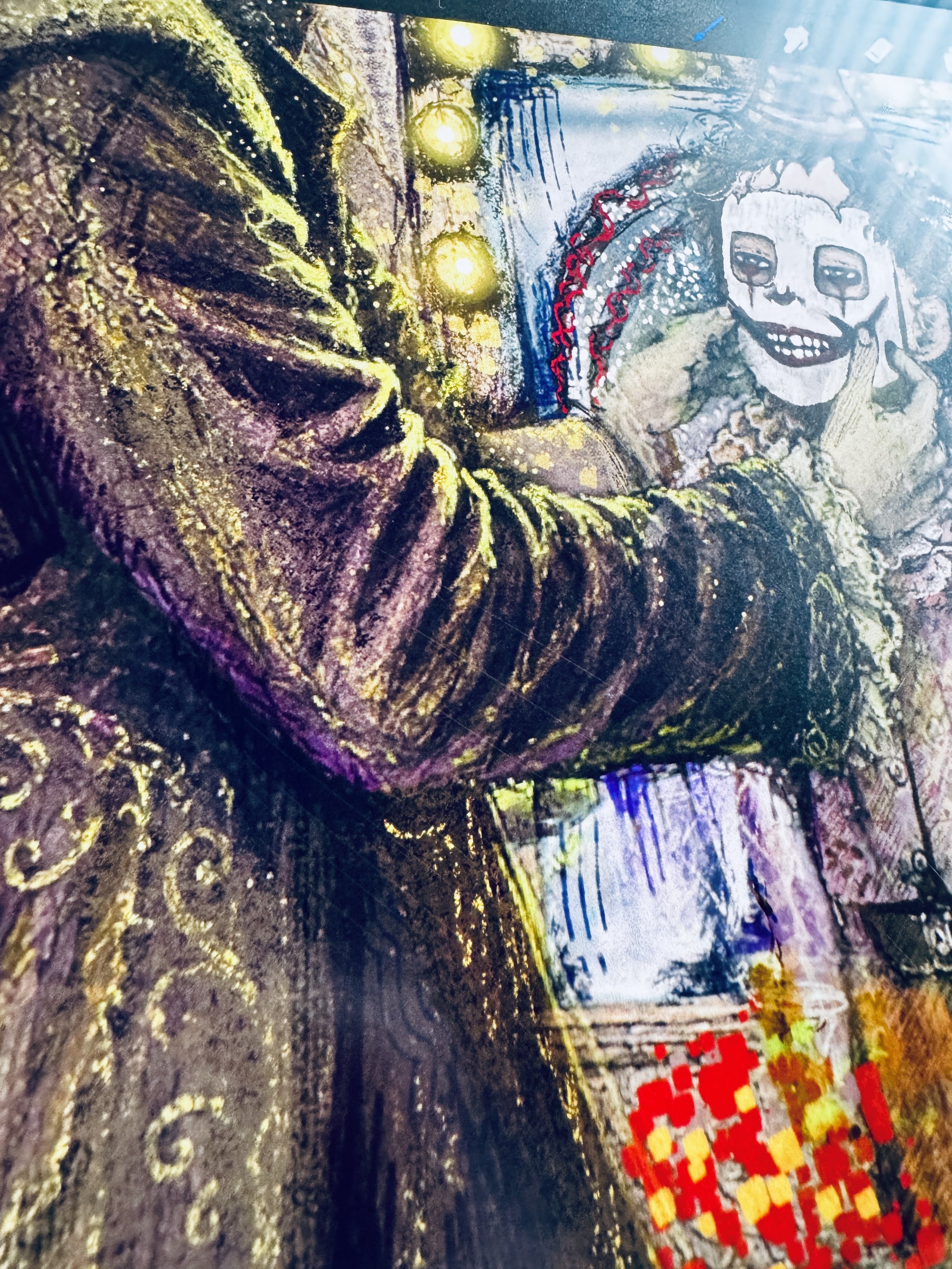 Original illustration from The Day the Carnival Came