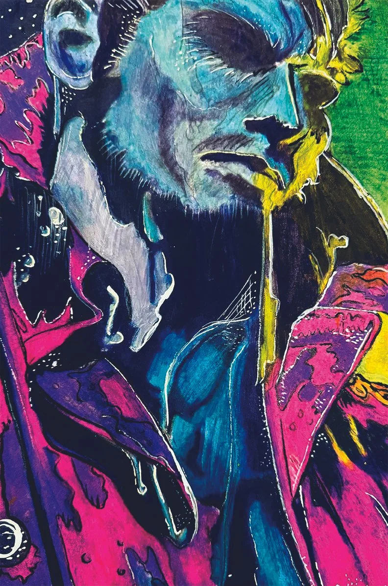 Color portrait artwork by April Martin