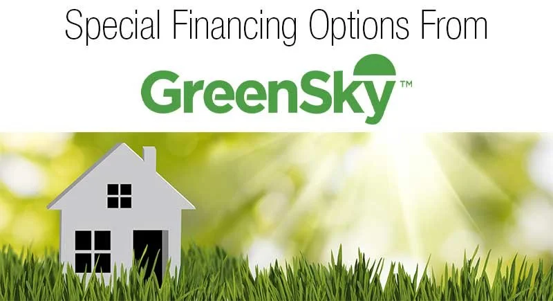 Special financing options for roof replacement in the Twin Cities through GreenSky, Advanced Roofing and Siding Inc. Anoka Minnesota