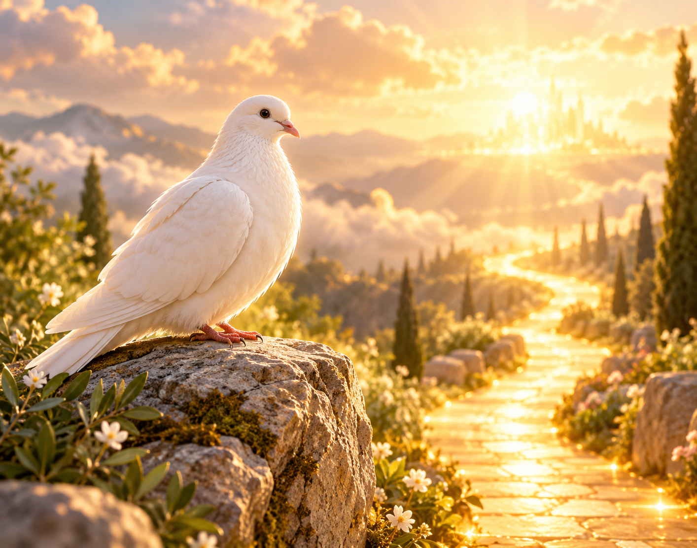 A path representing the choice of eternity
