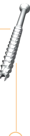 Diamond Orthopedic bone screw