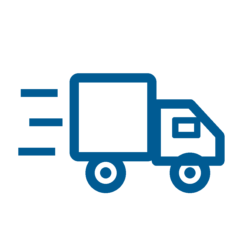 Reliable logistics icon