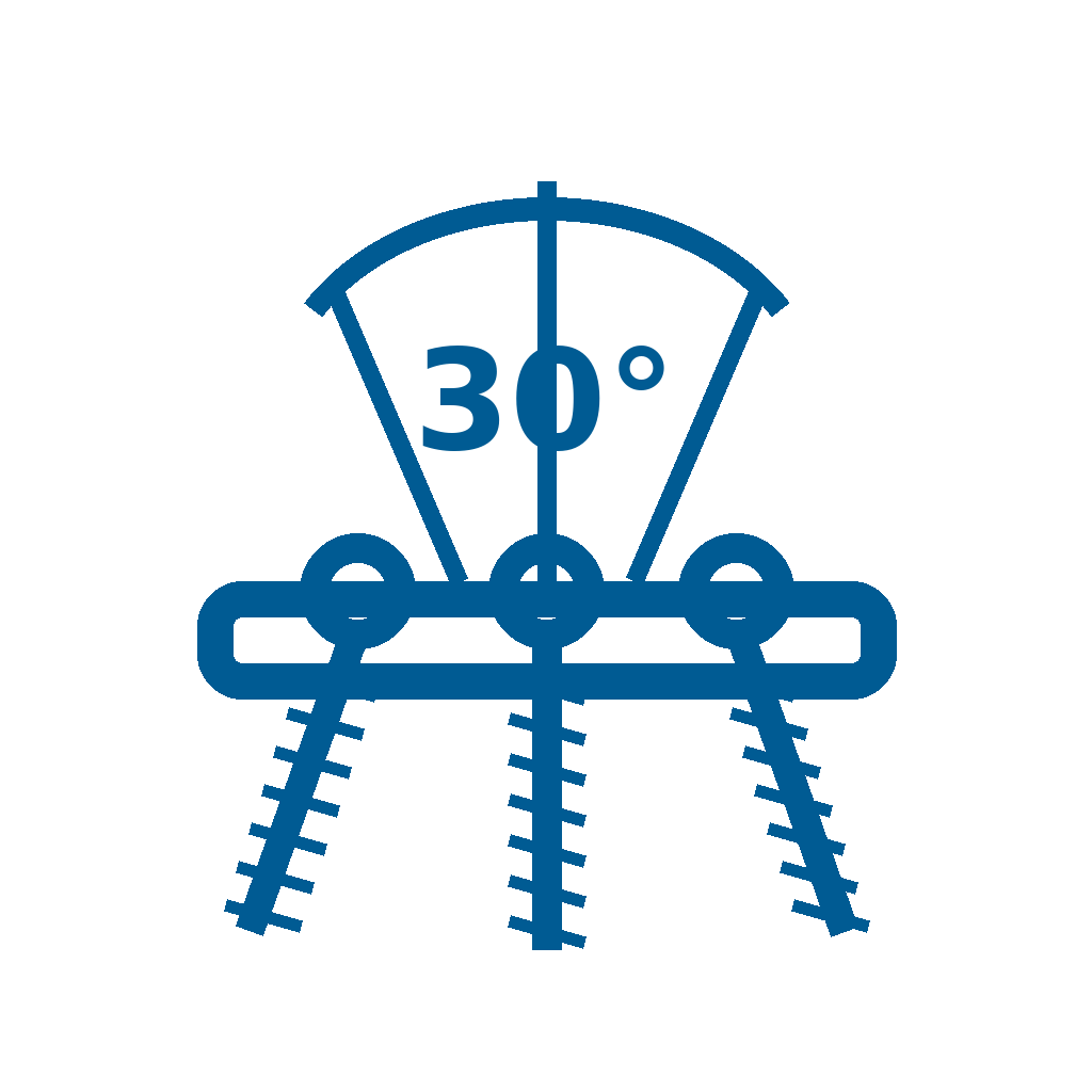 Variable angle locking icon