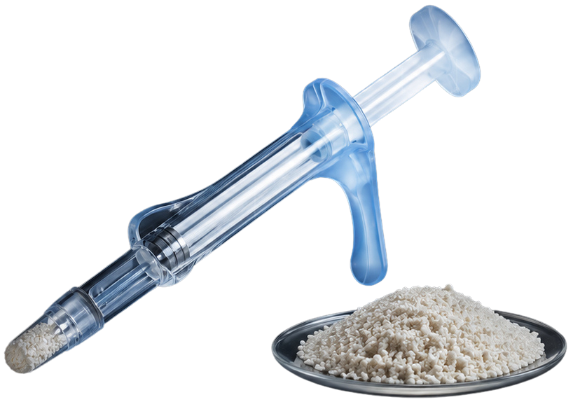 NanoBone syringe and granules