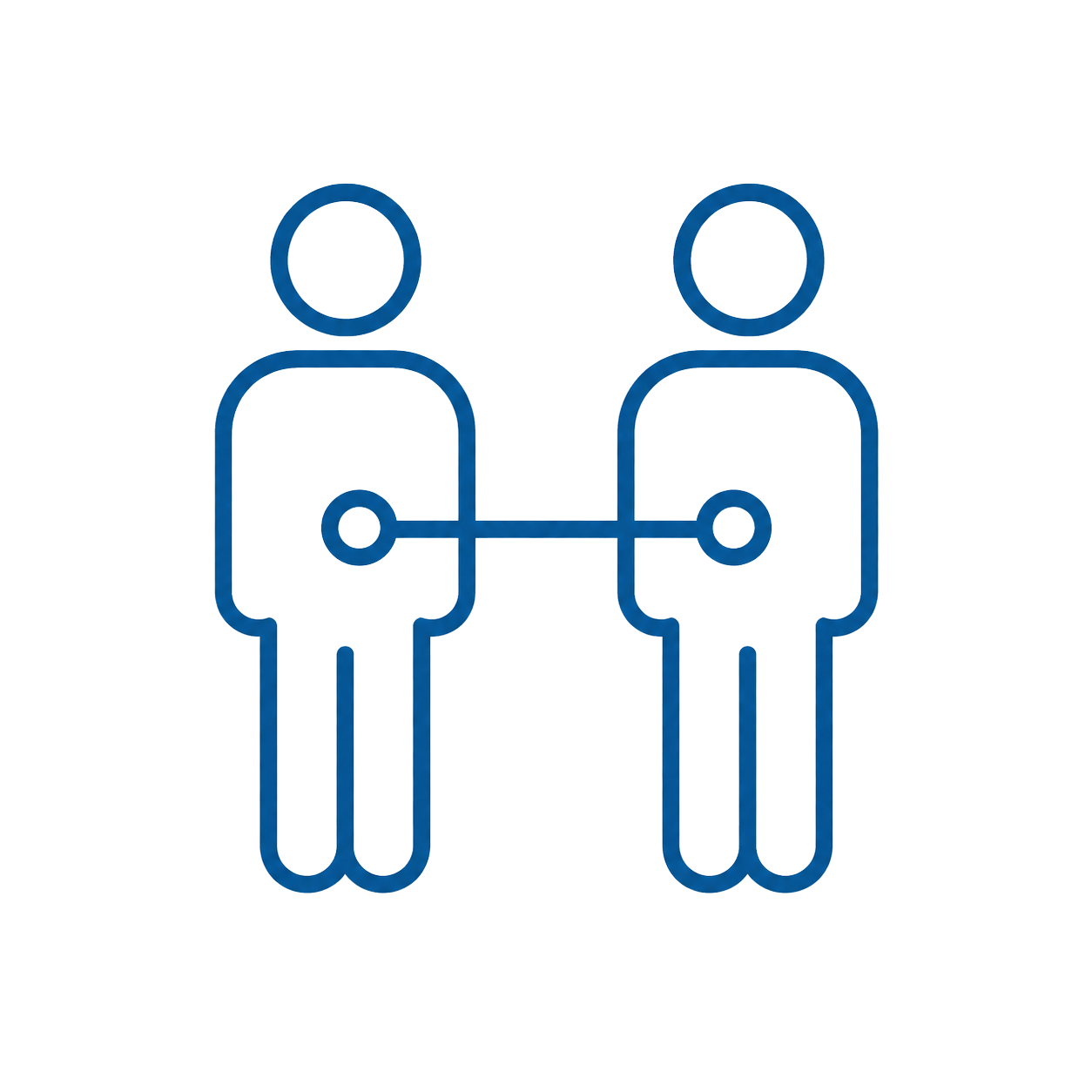Bilateral case support icon