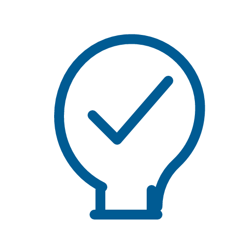 Reduced surgical guesswork icon