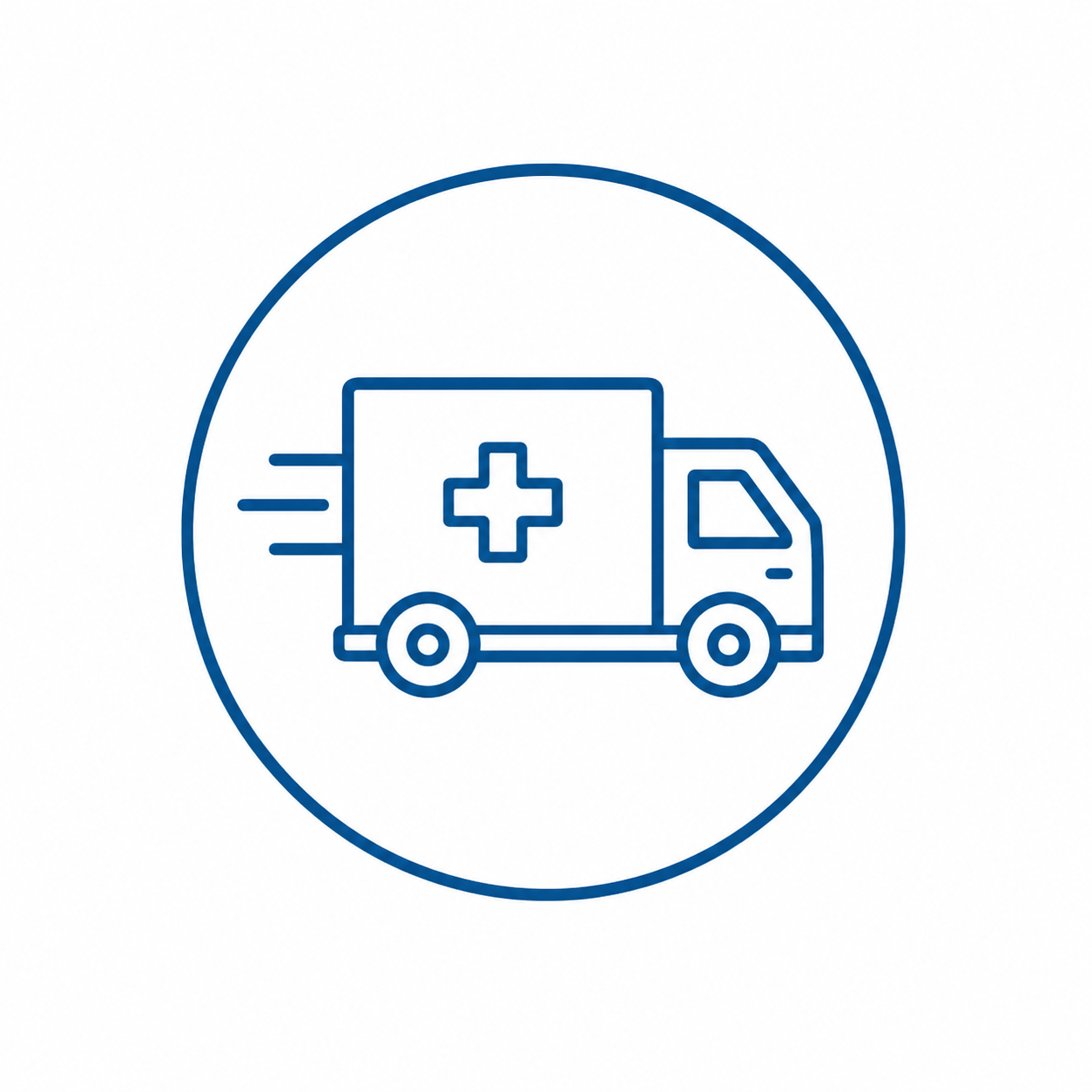 Reliable logistics icon