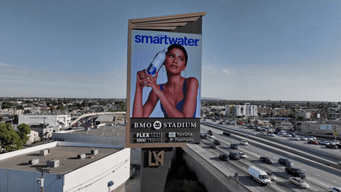 smartwater Keep It Smart billboard, daytime
