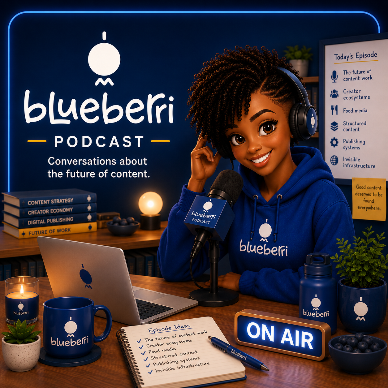 The Blueberri Podcast cover