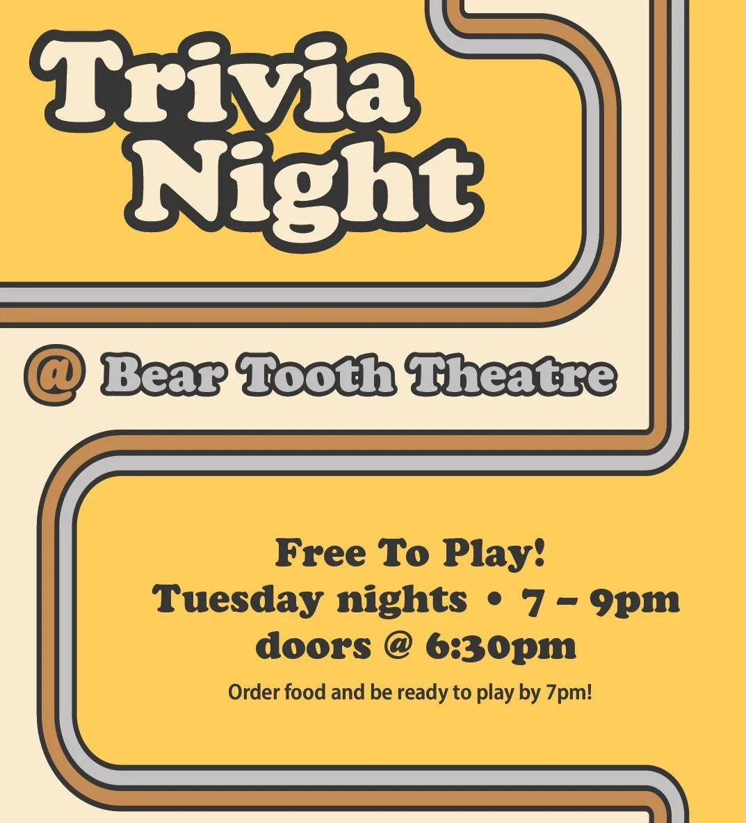 Tuesday Night Trivia