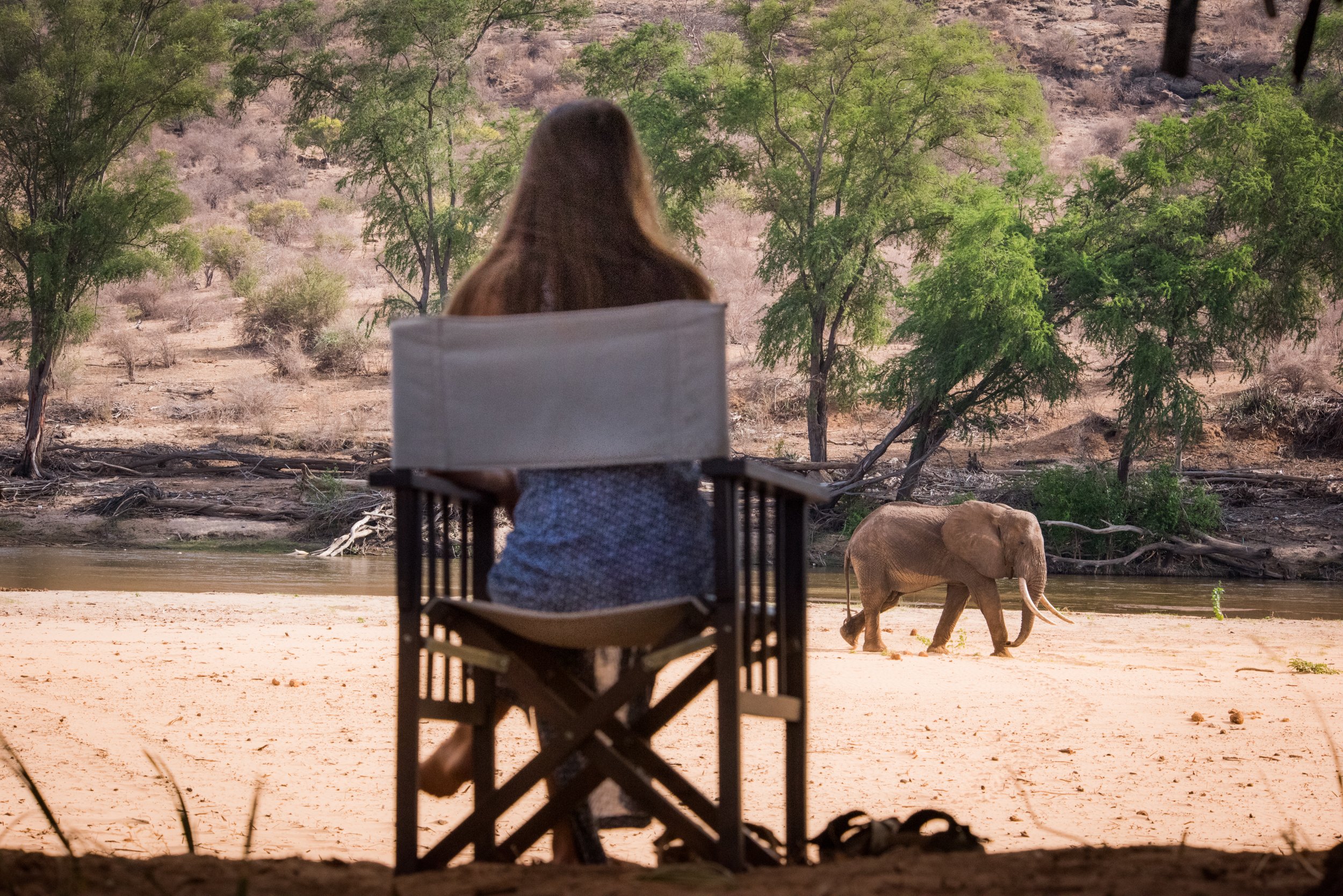 Laura Bunting - Wildlife & Yoga founder in Kenya