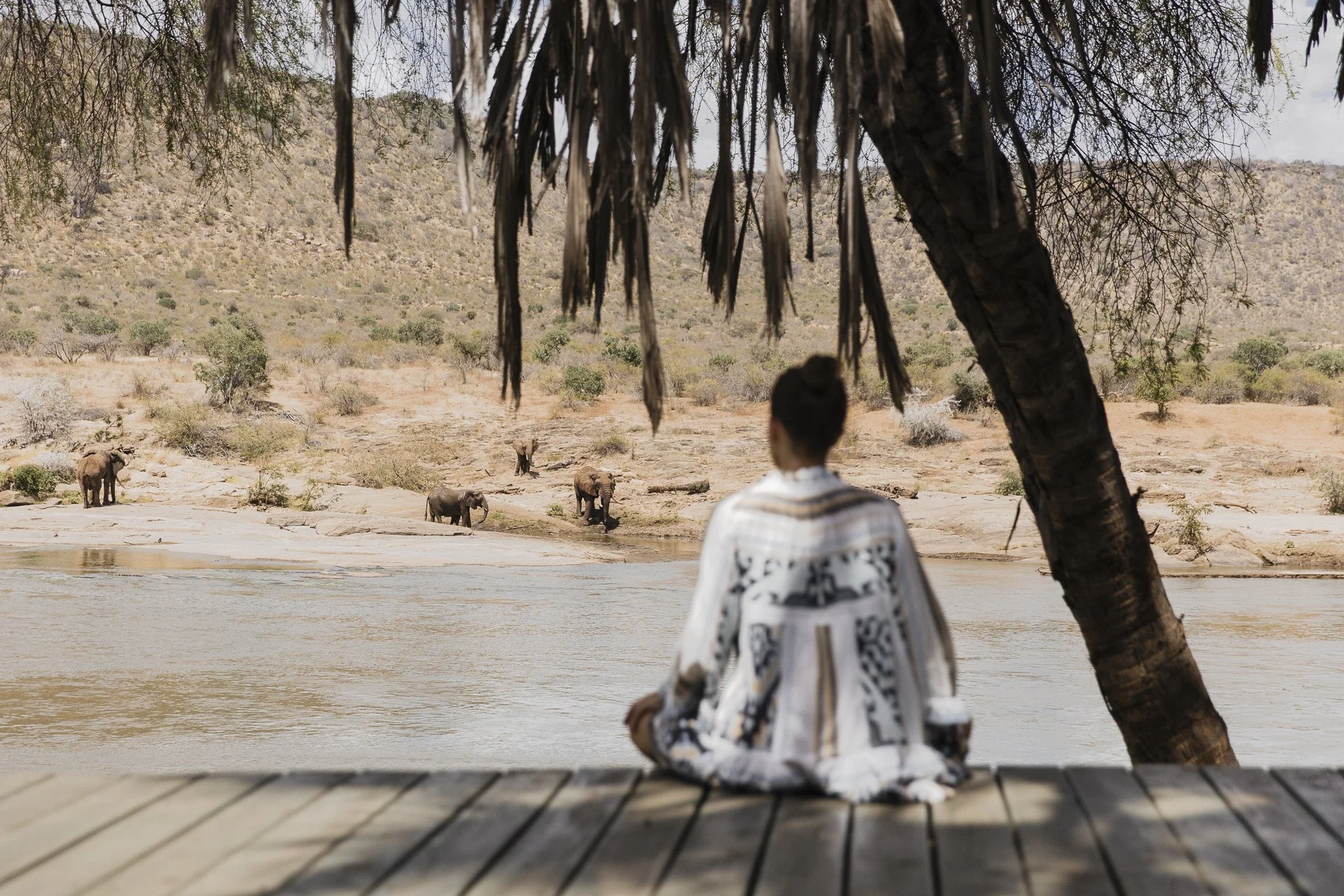 Tsavo Kenya safari with red elephants