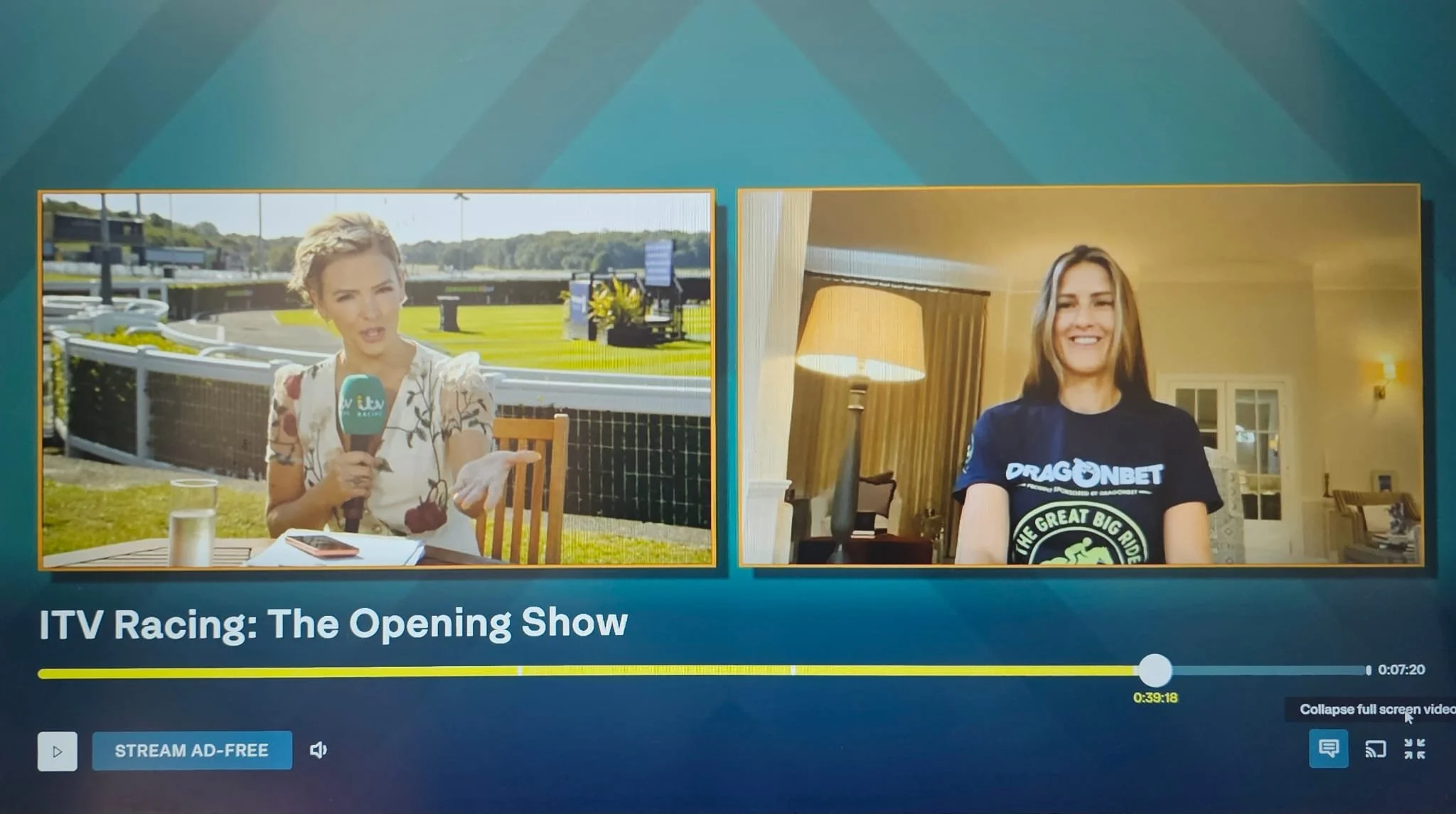 Jane Buick on ITV Racing's The Opening Show