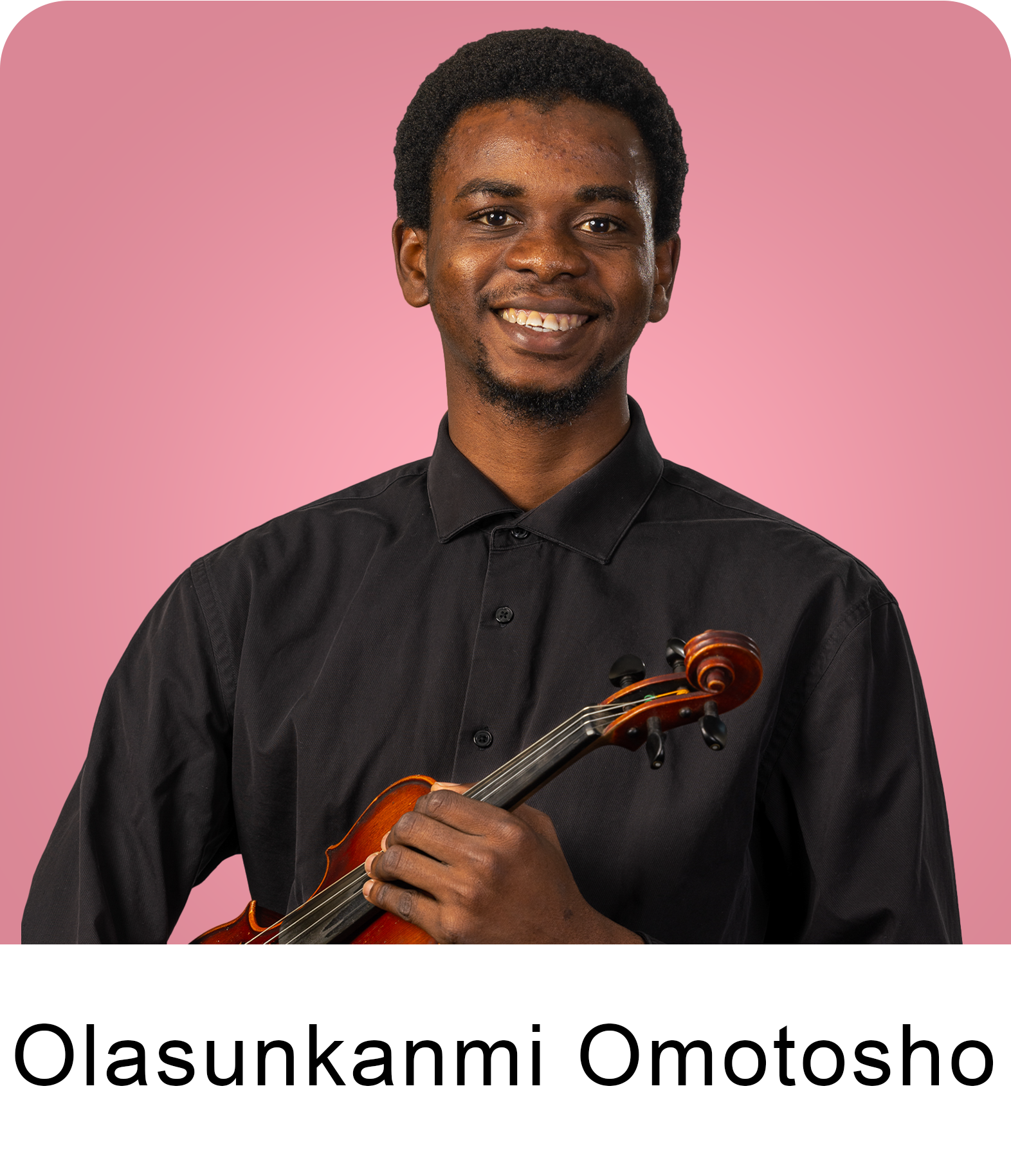Olasunkanmi Omotosho - PEI Symphony Orchestra