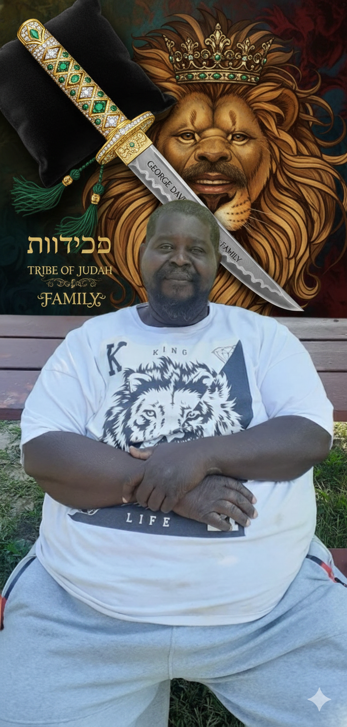 George Davis riding with the Lion of Judah