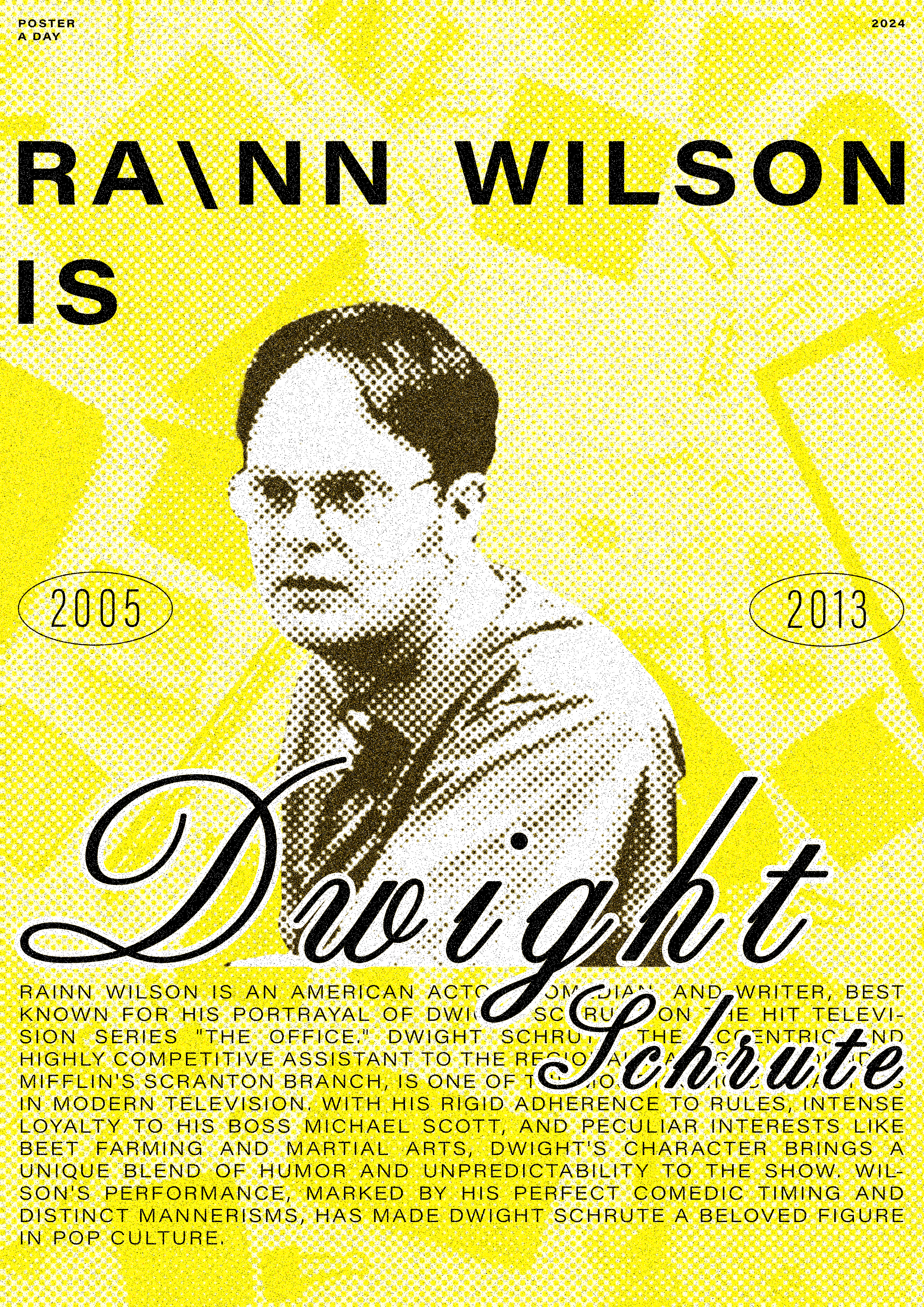 Dwight Schrute Poster