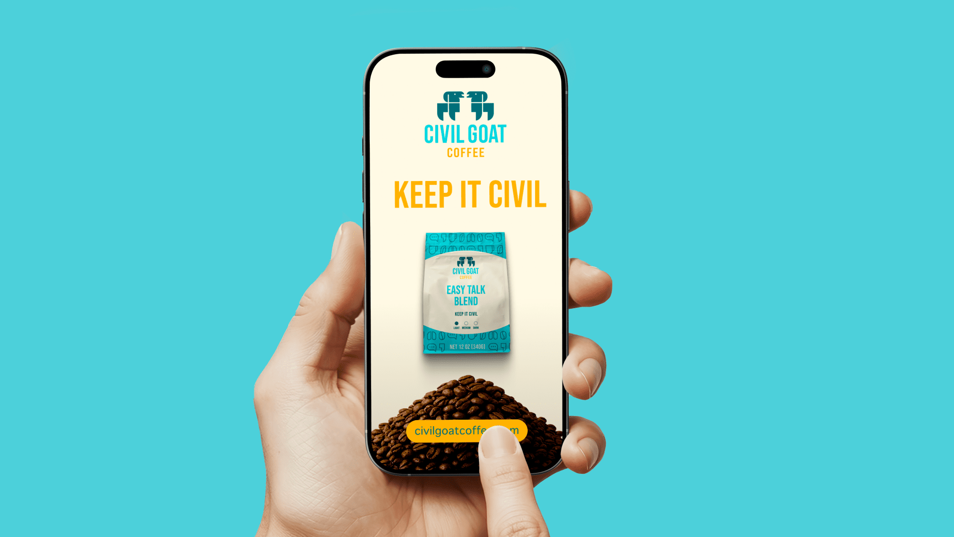 Civil Goat Coffee animation frame 1