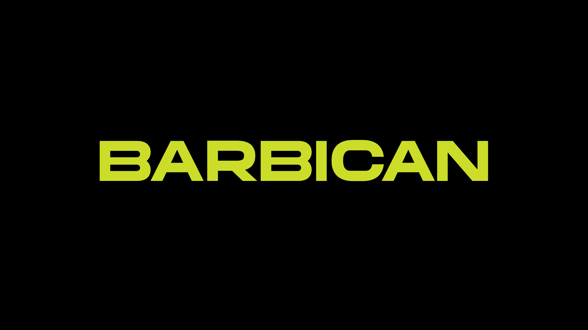 The Barbican Centre project slide 1