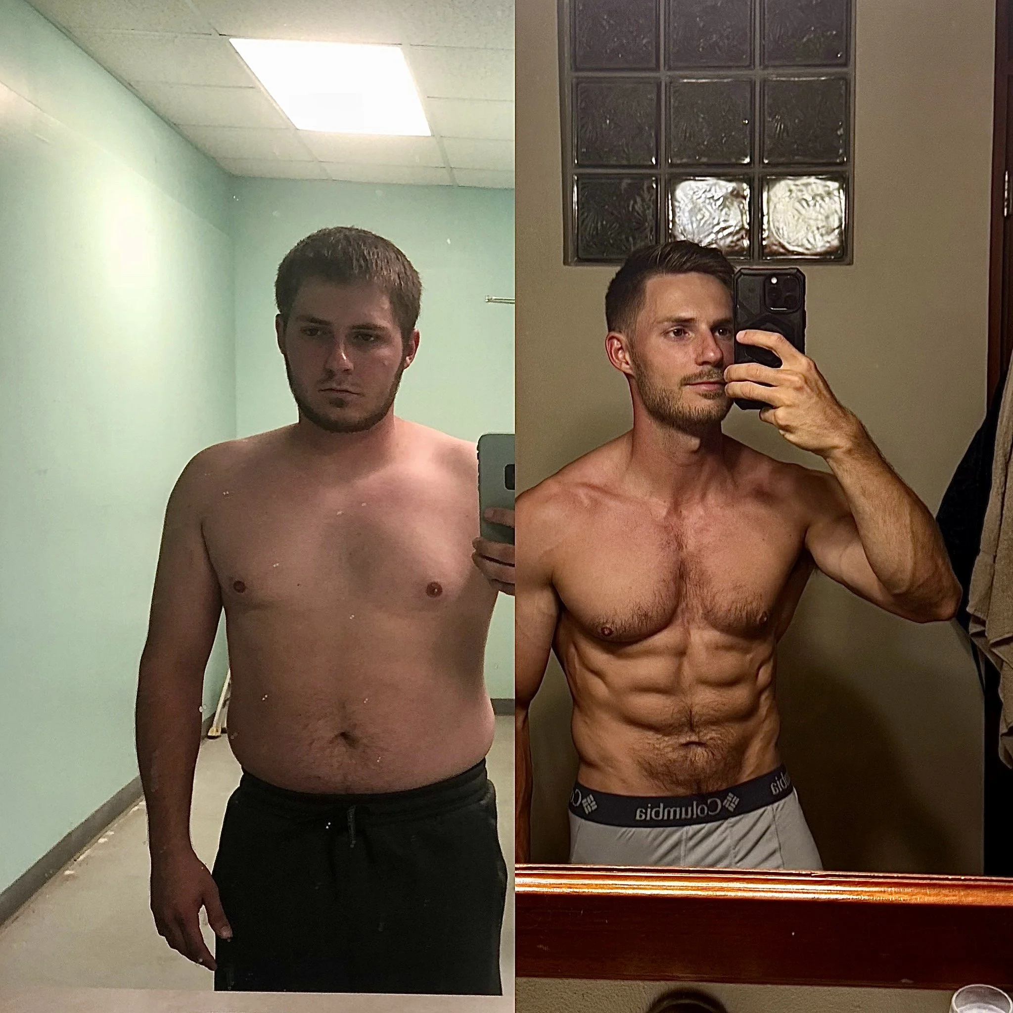 Hunter — built with the system inside the 8-Week Shred program