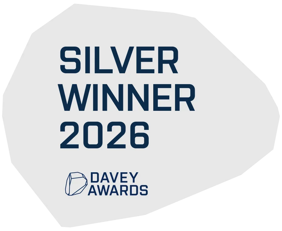 Davey Awards 2026 Silver Winner