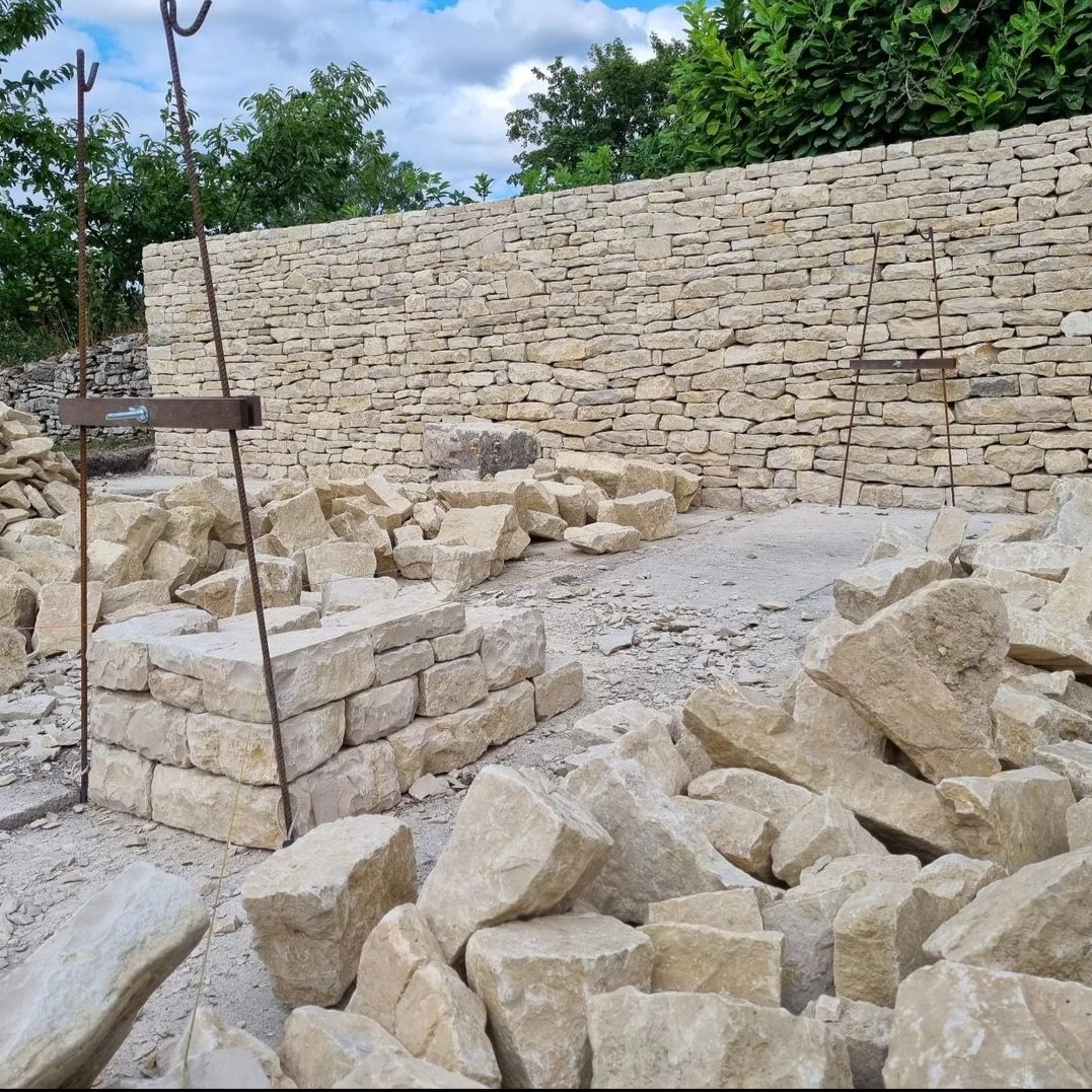 drystone work in progress