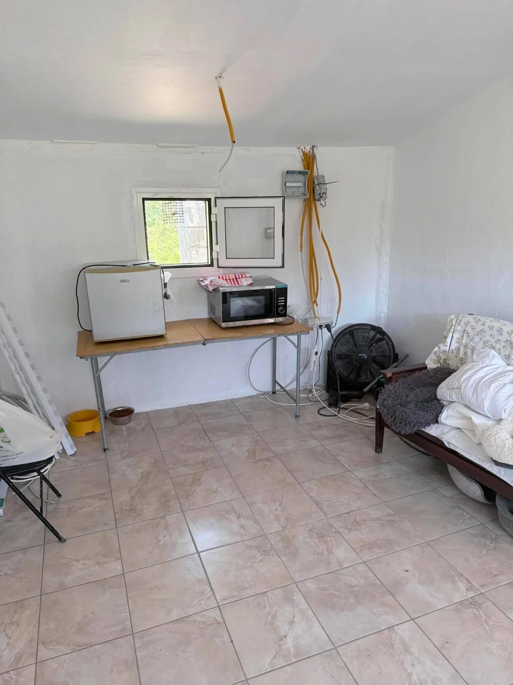 The Room — a bright, clean space prepared for our most fragile cats