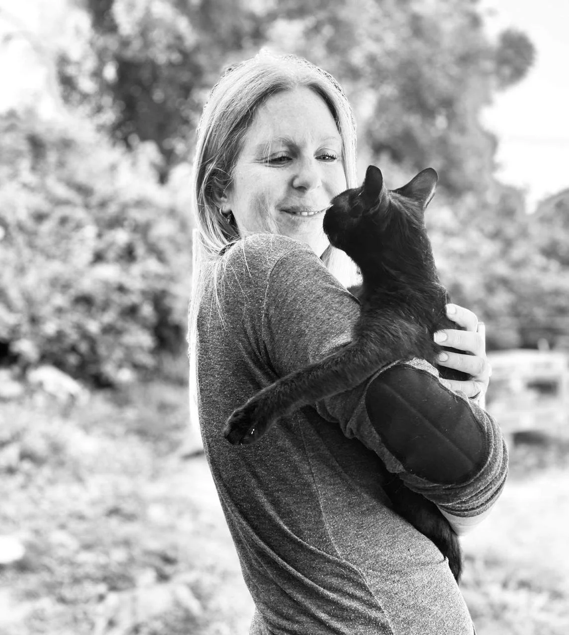Natushka at the shelter