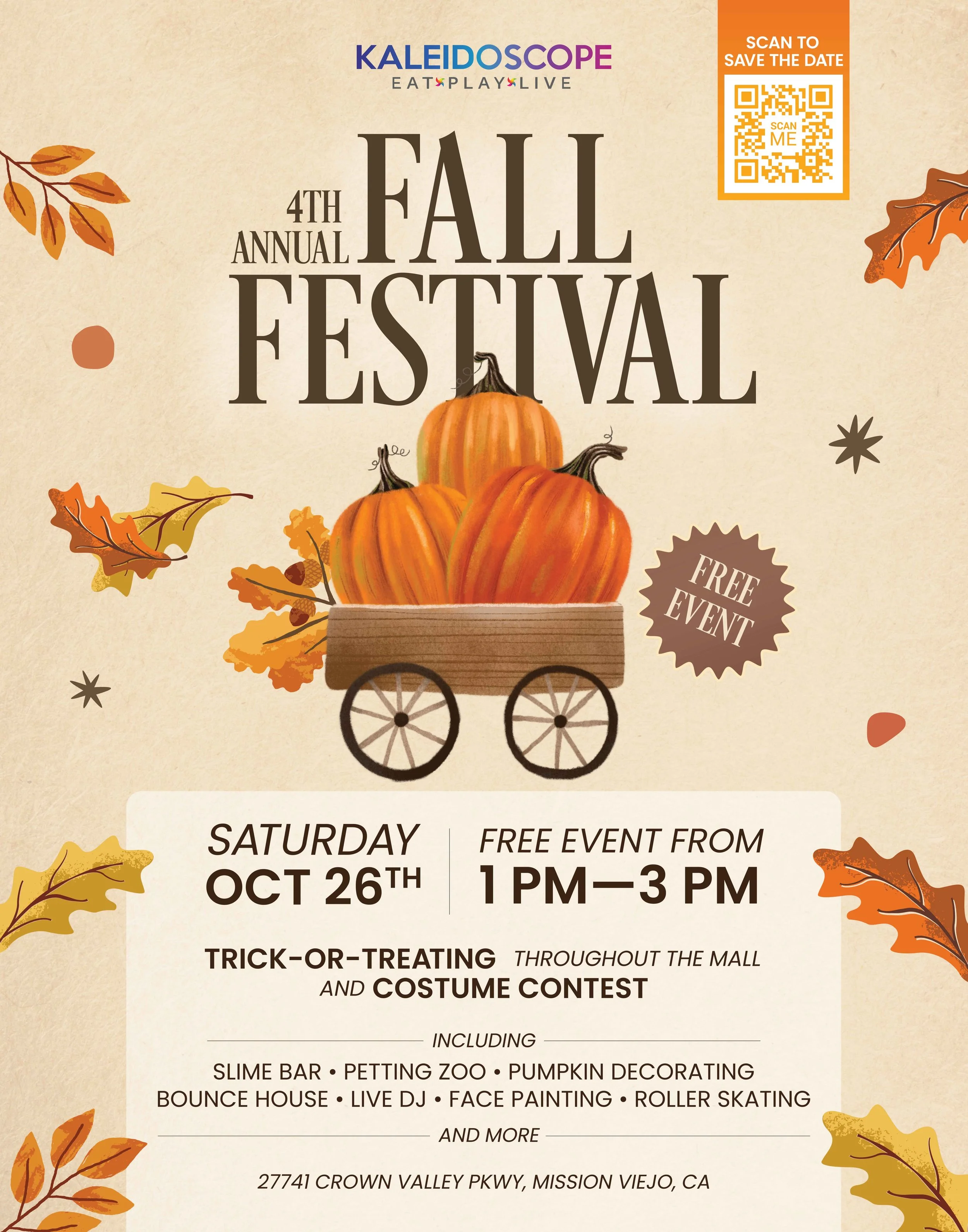 Fall Festival print design