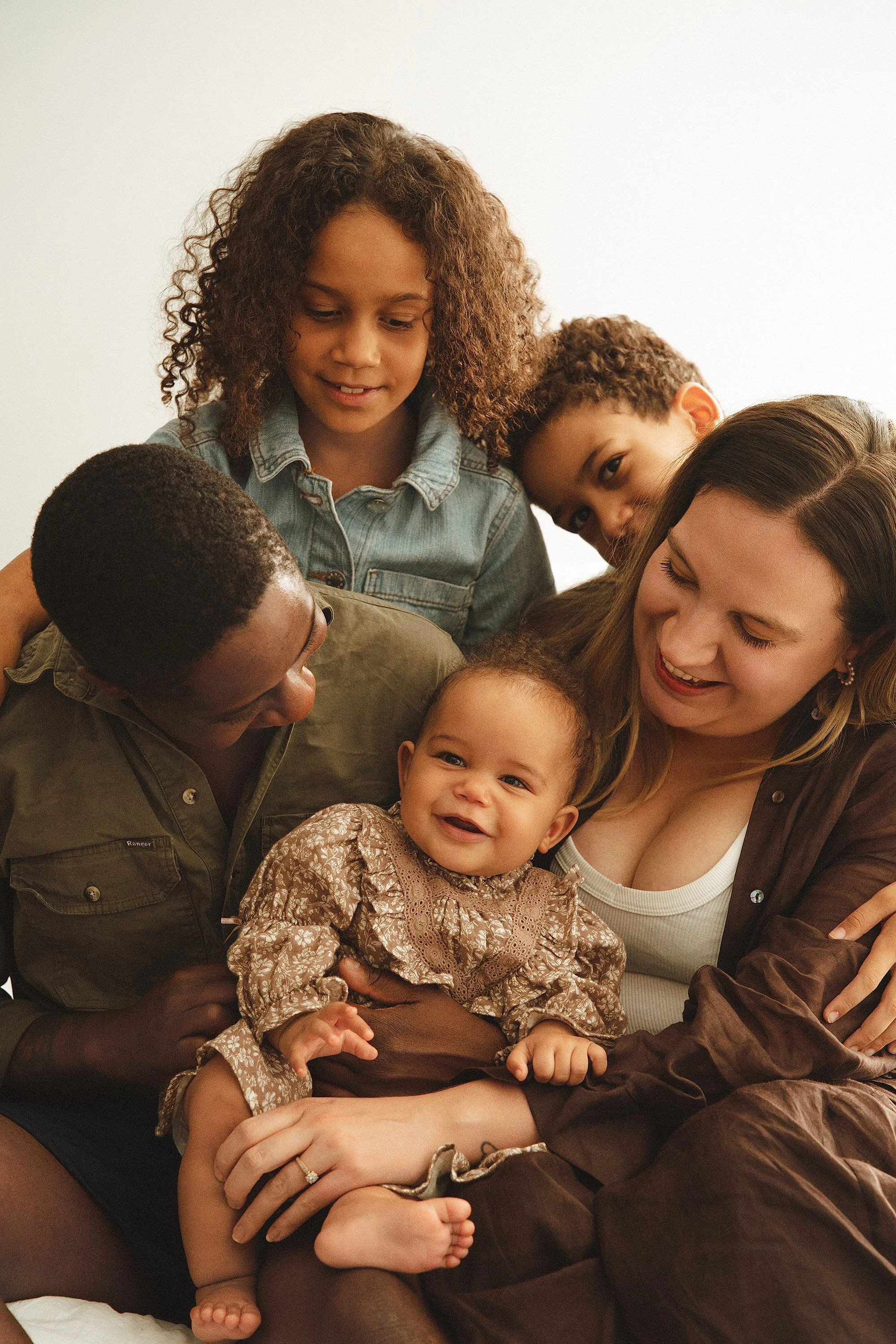 Brisbane family photography session at Foxie Studio Gaythorne