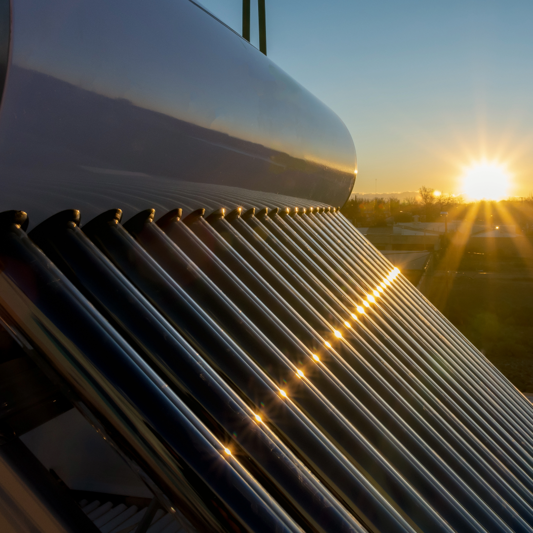 Solar hot water system installation
