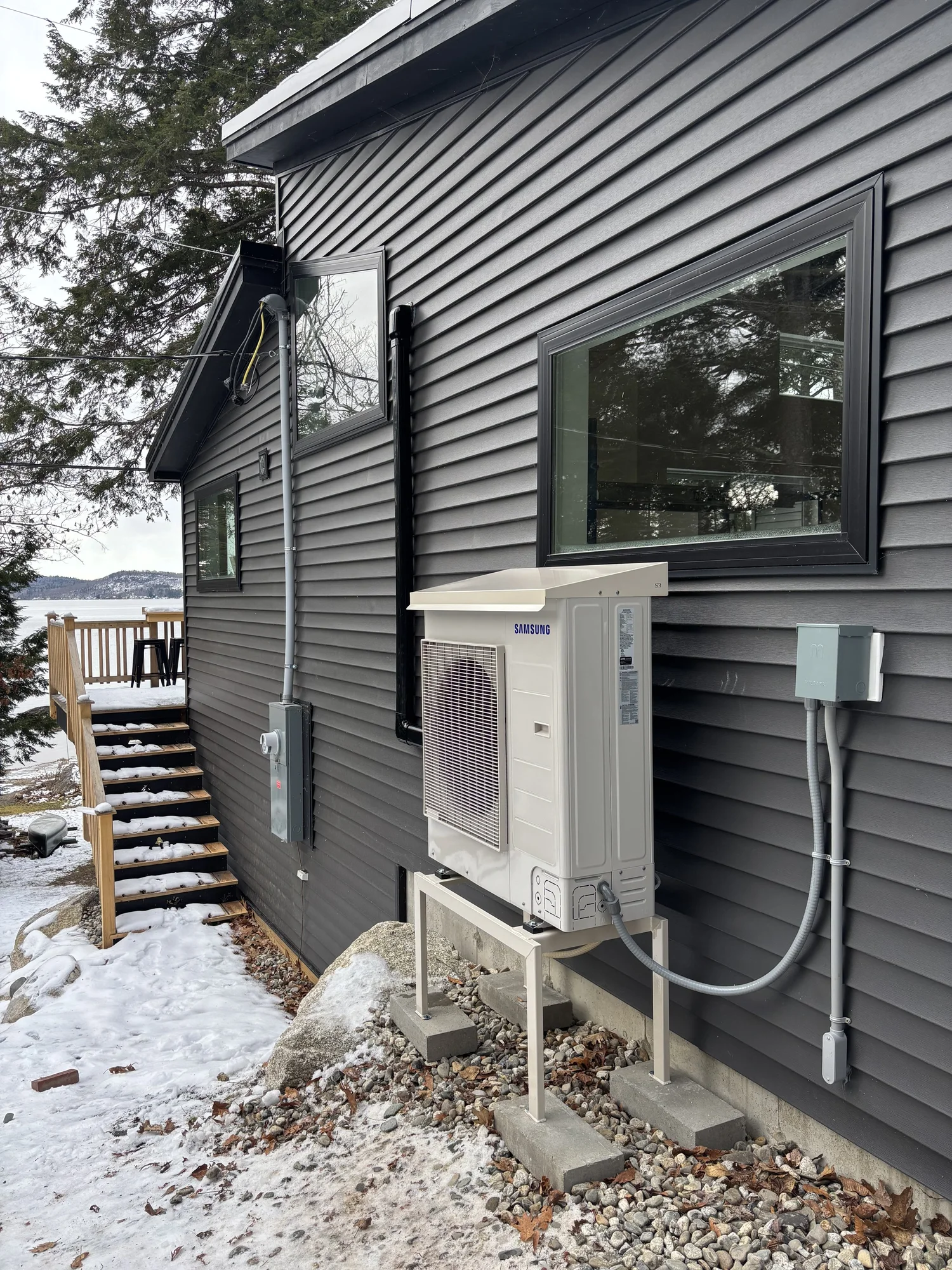 Heat pump installation for Maine homes