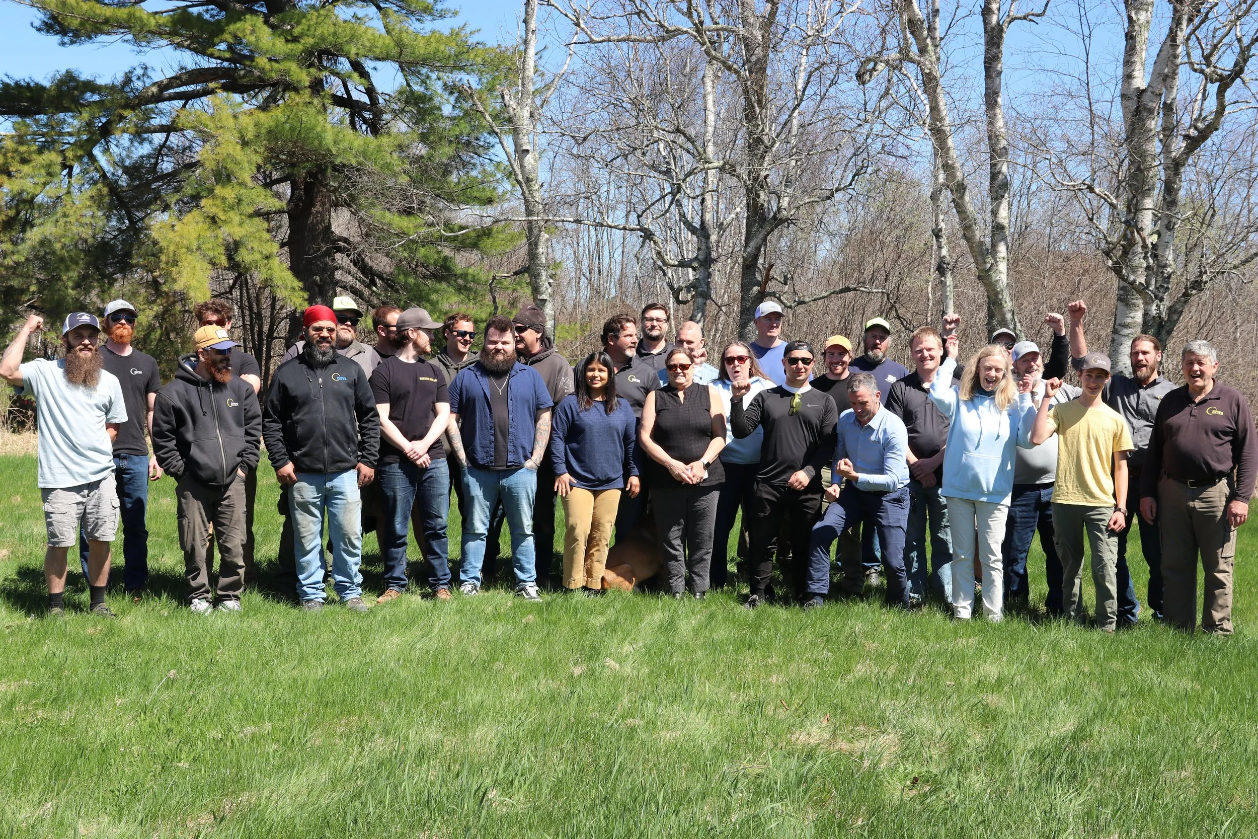 The Sundog Solar team in Searsport, Maine