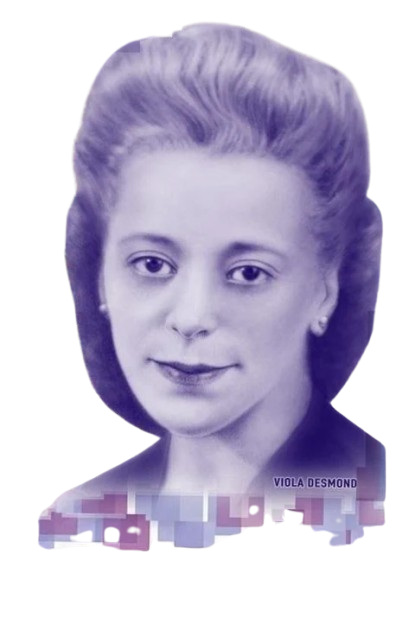 Viola Desmond portrait from the VDJI site’s existing image library.
