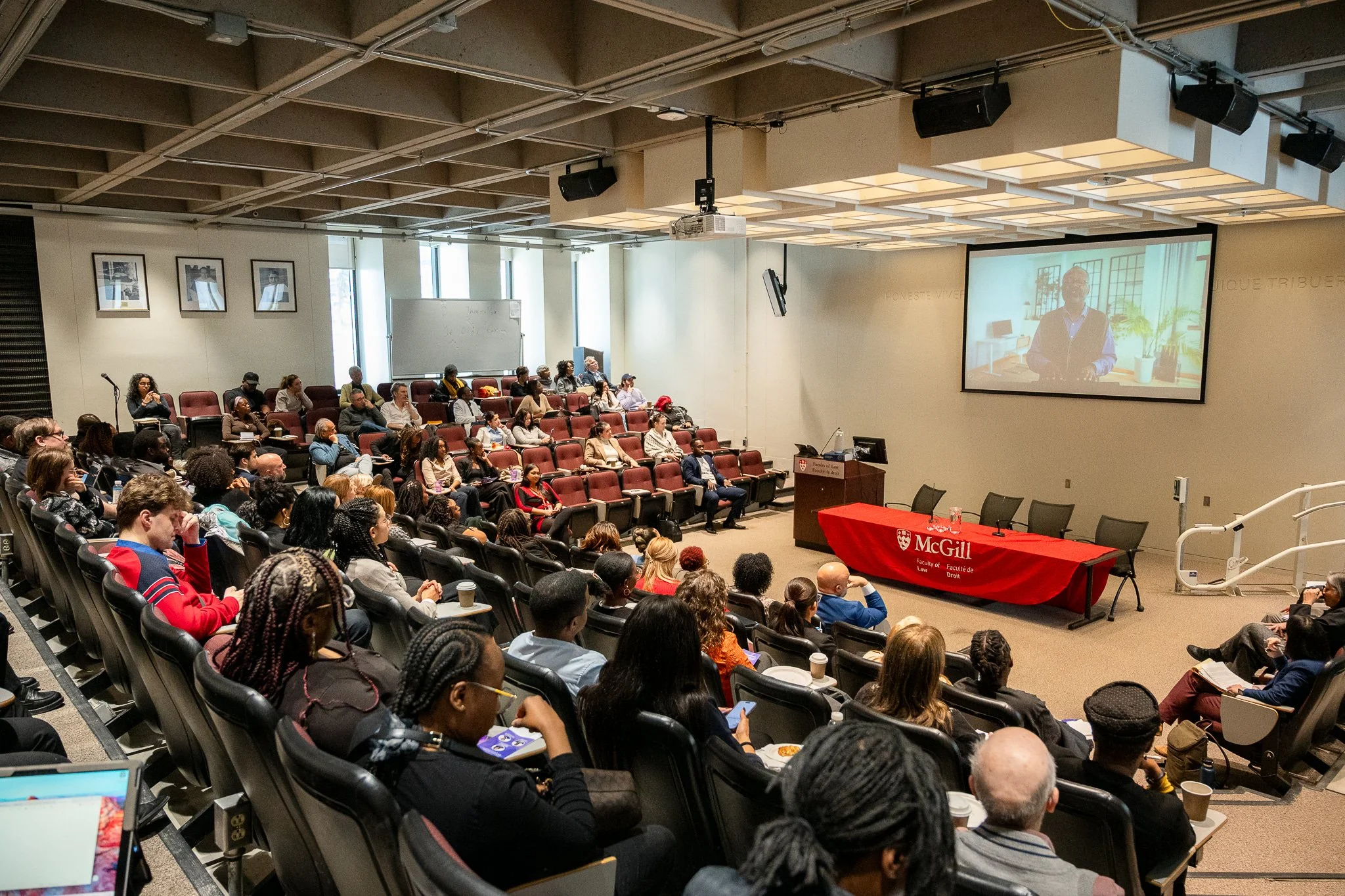 Audience at the IRCA symposium at McGill University